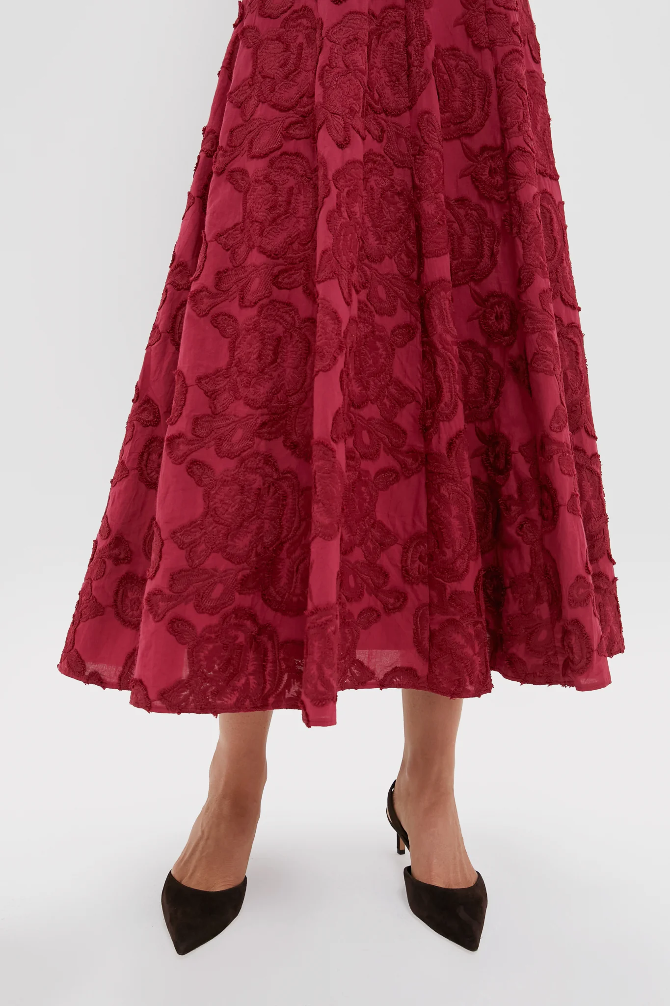 Ruby Textured Floral Melina Maxi Dress - Image 6