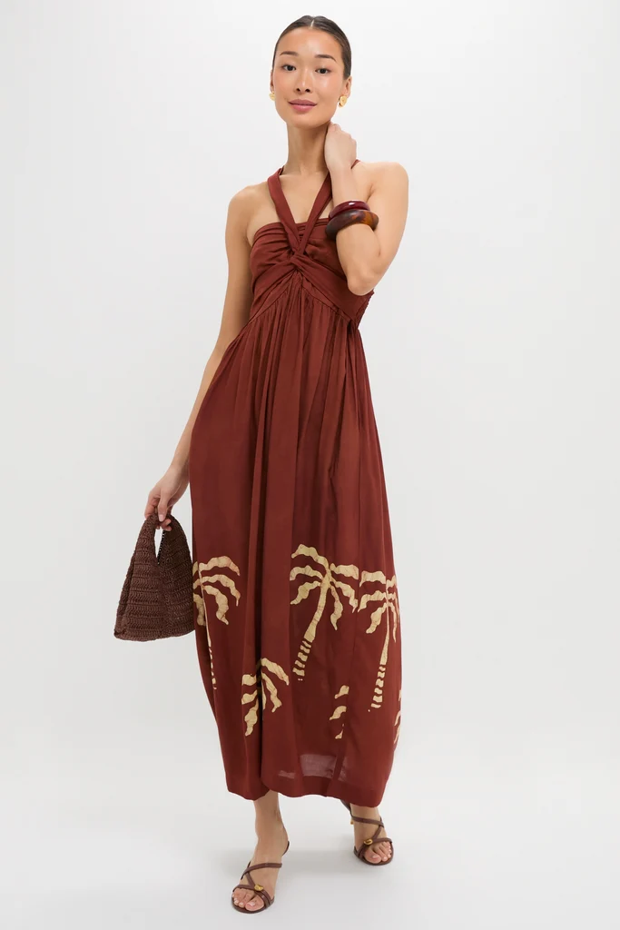 Rust Anike Dress - Image 2