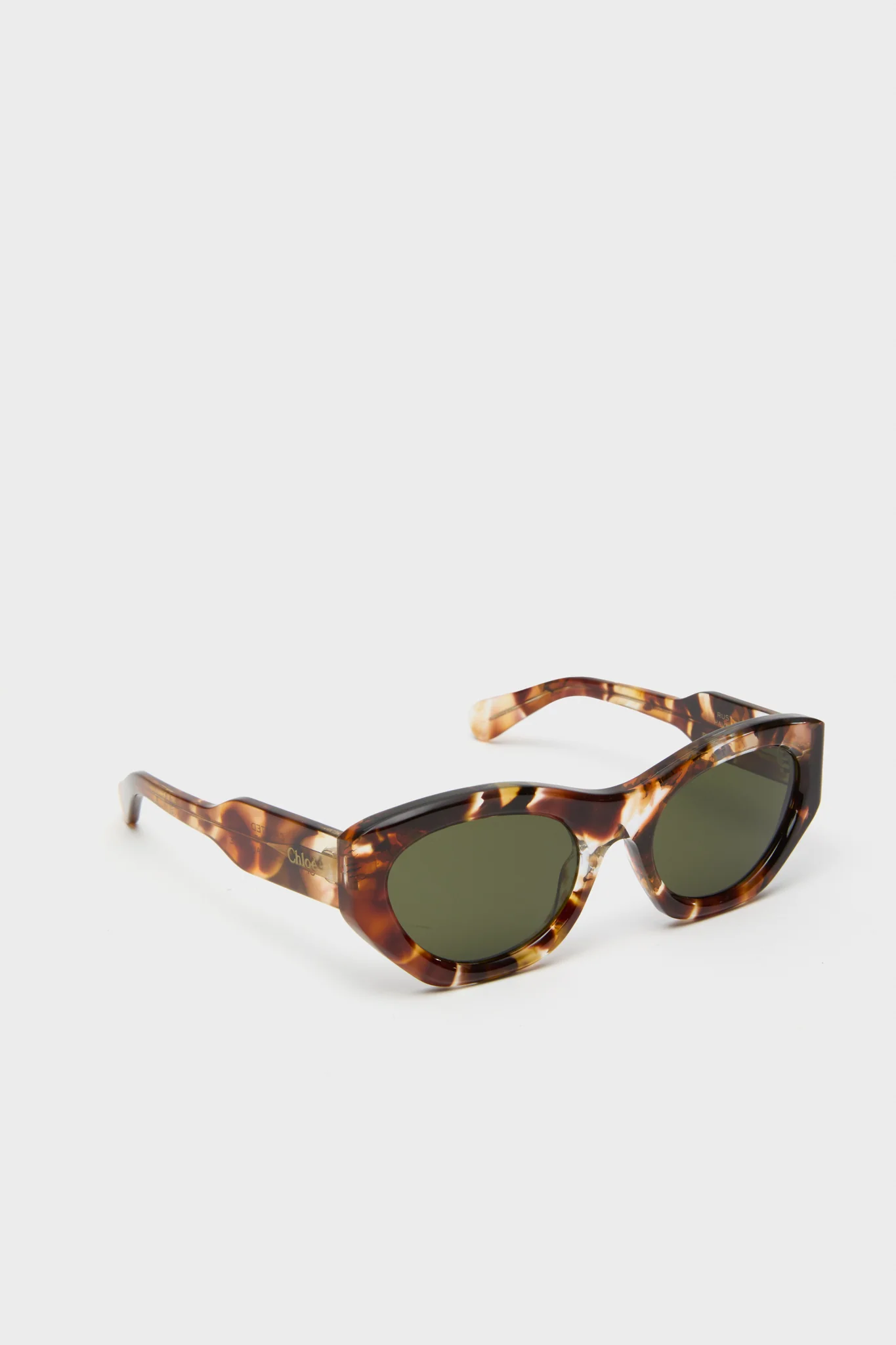 Rust Havana Gayia Reace Sunglasses - Image 4