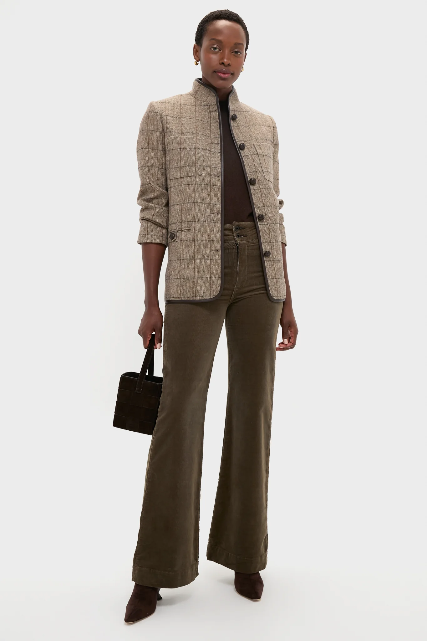Safari Green Brighton Corduroy Pant - Image 2