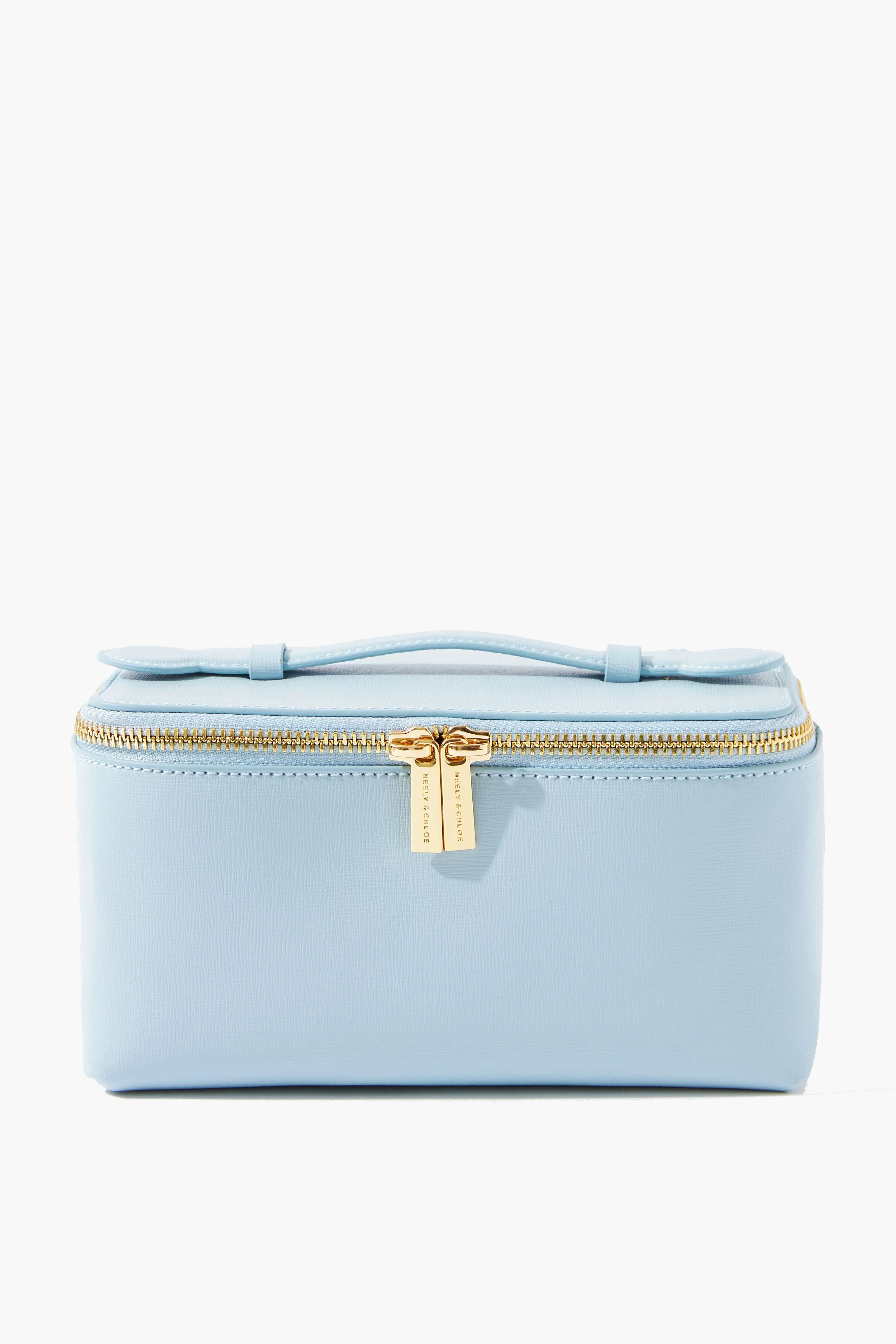 Saffiano Leather Small Vanity Case - Image 2