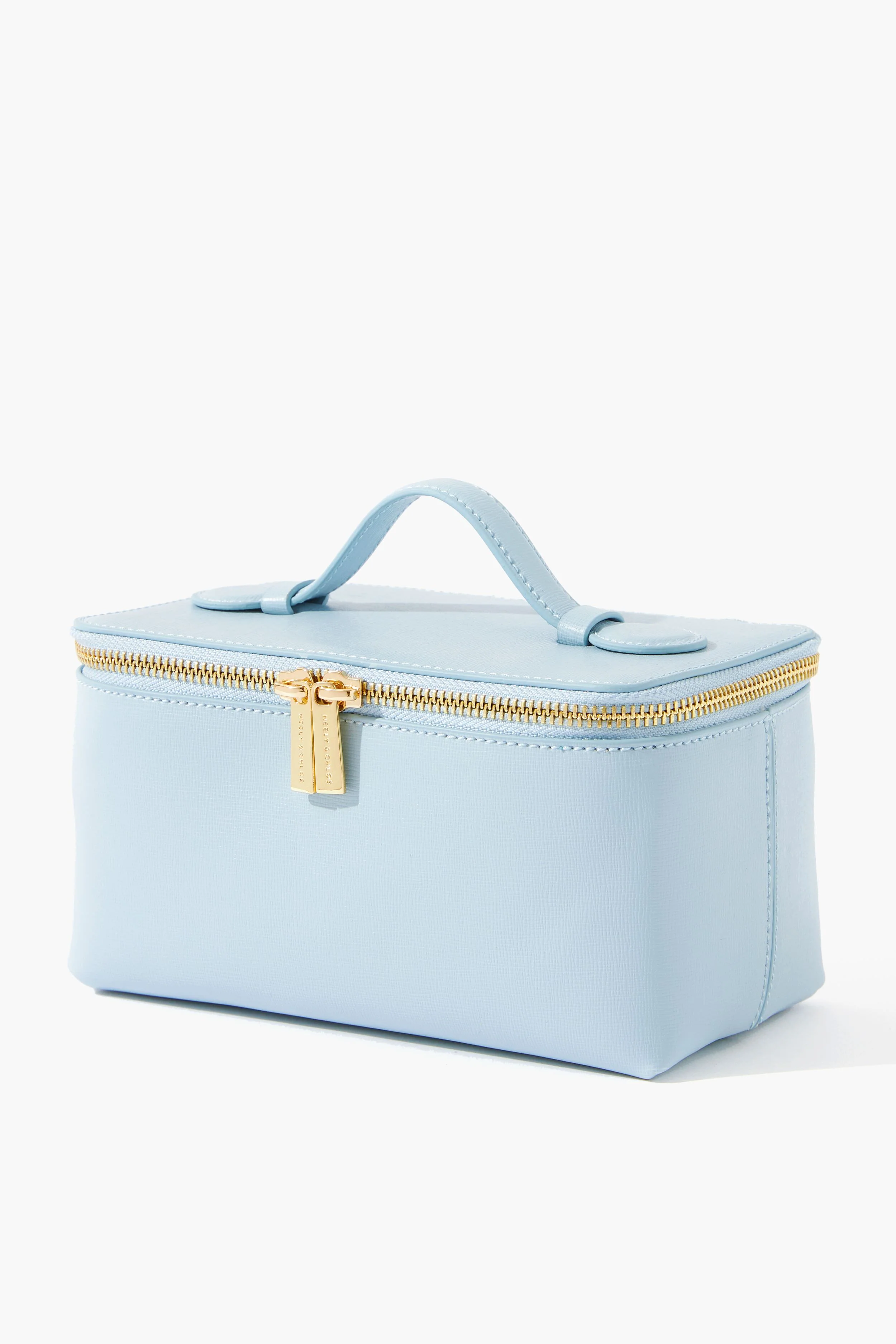 Saffiano Leather Small Vanity Case - Image 3