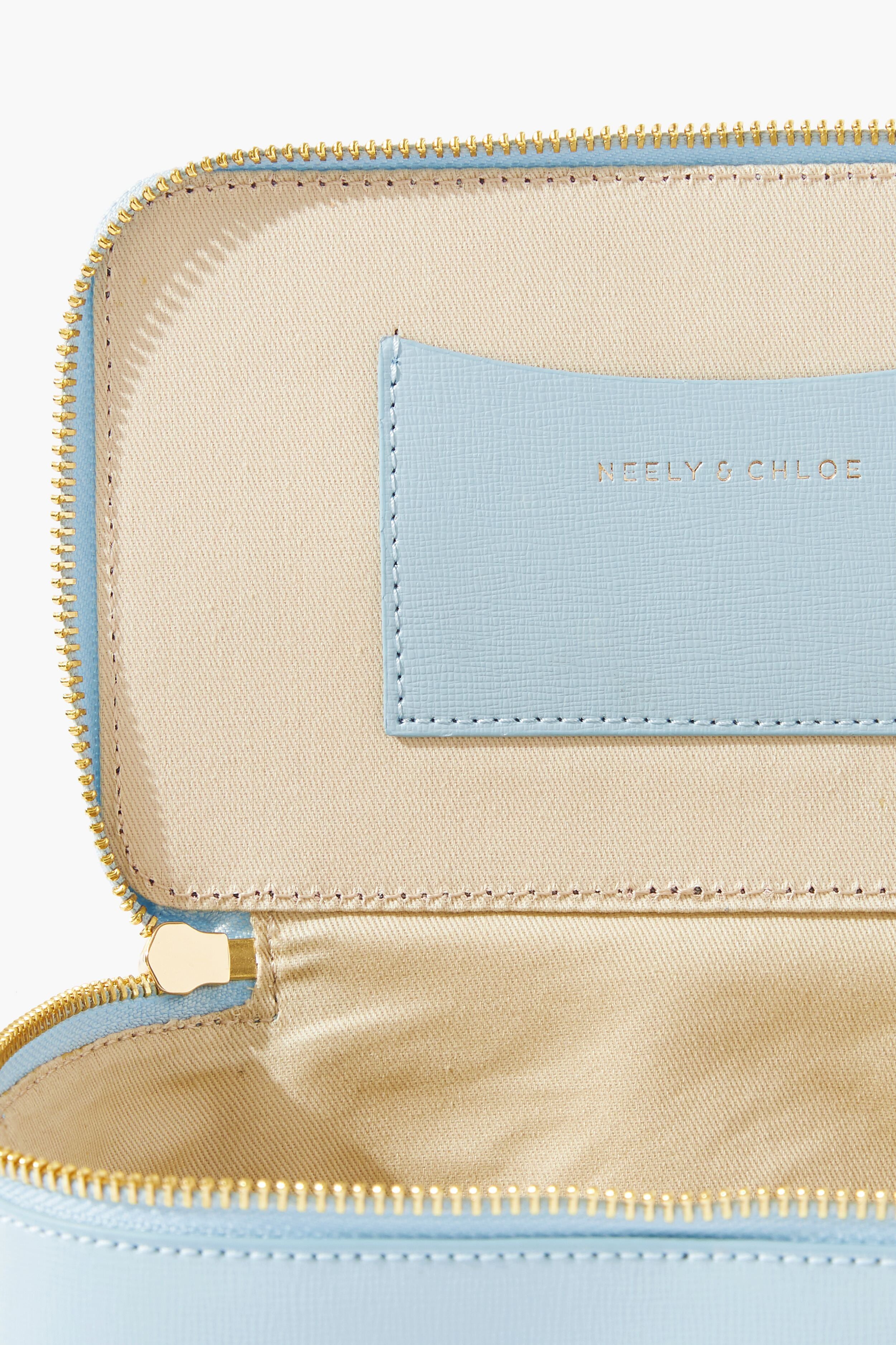 Saffiano Leather Small Vanity Case - Image 4