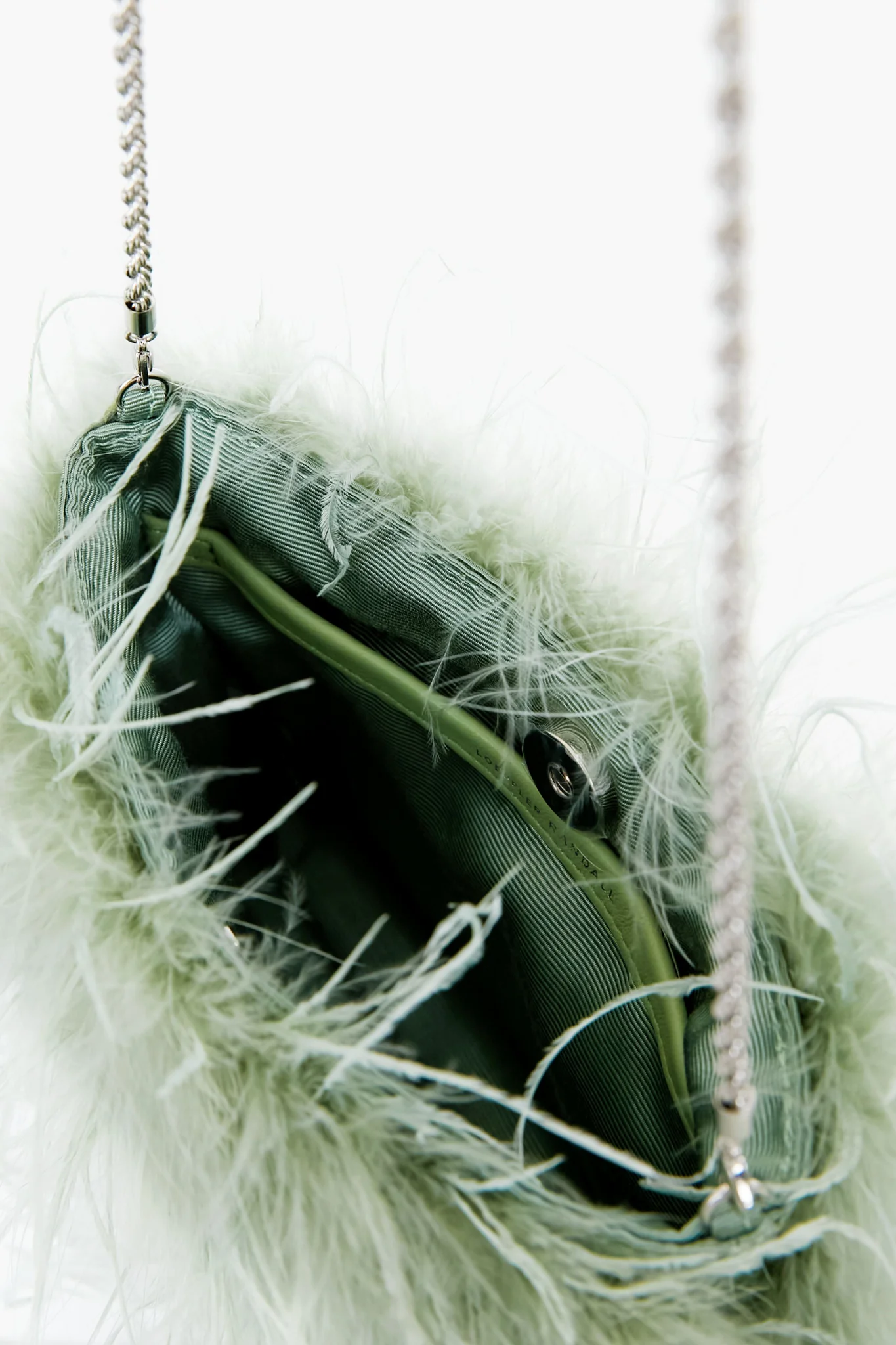 Sage Feathers Zahara Clutch - Image 4