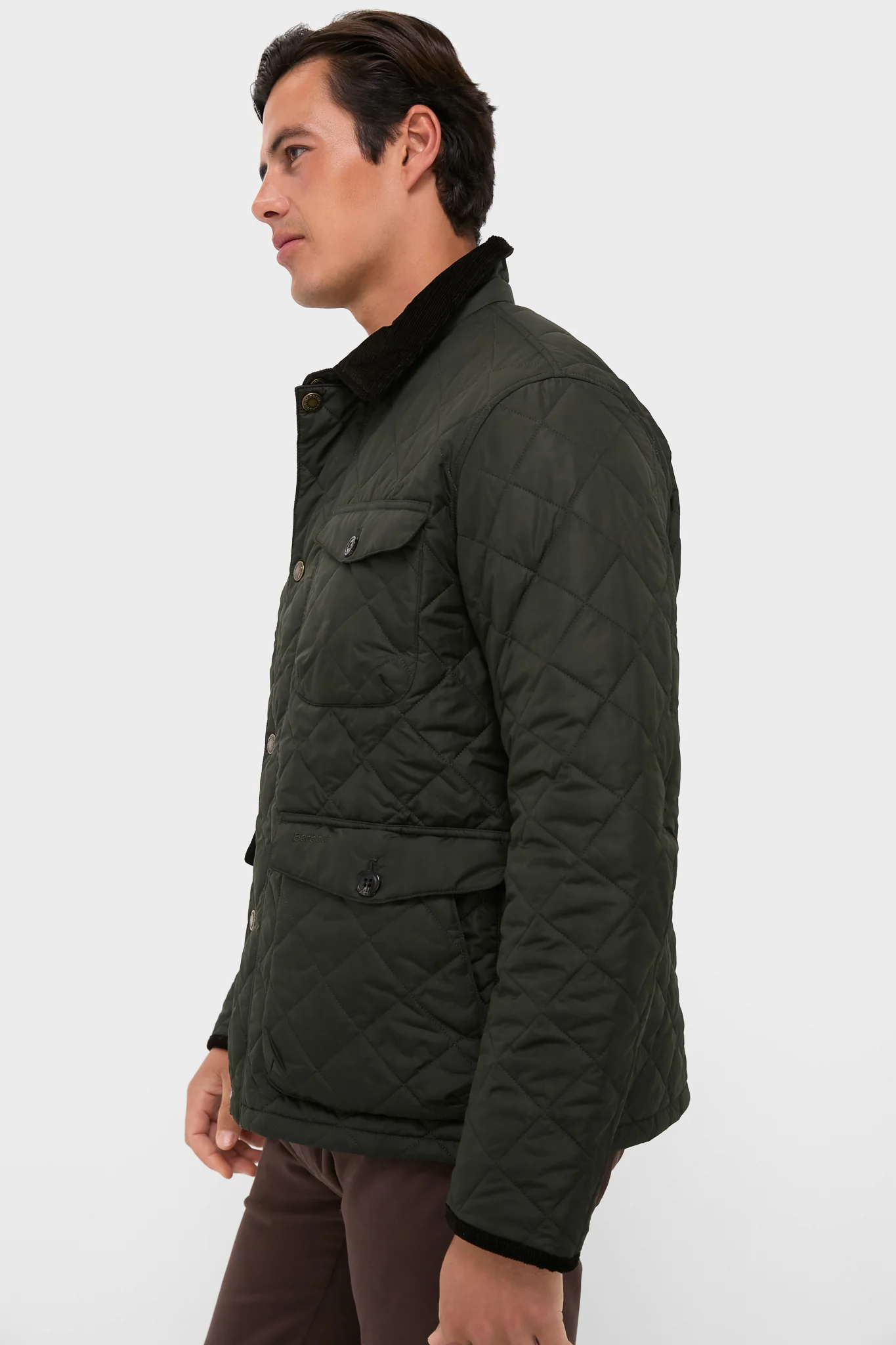 Sage Hornby Quilted Jacket - Image 4