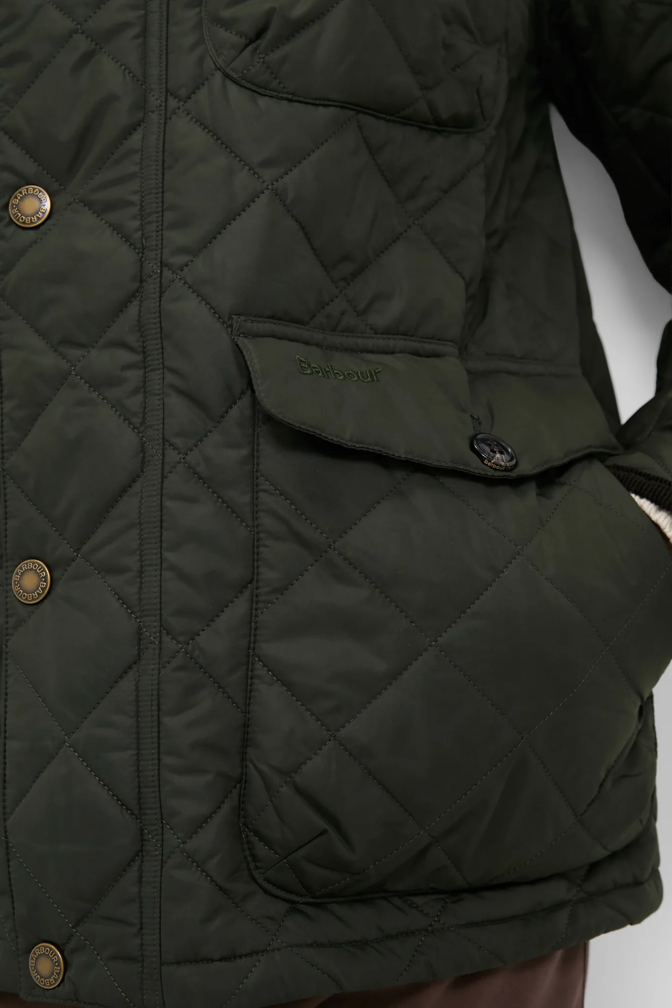 Sage Hornby Quilted Jacket - Image 6