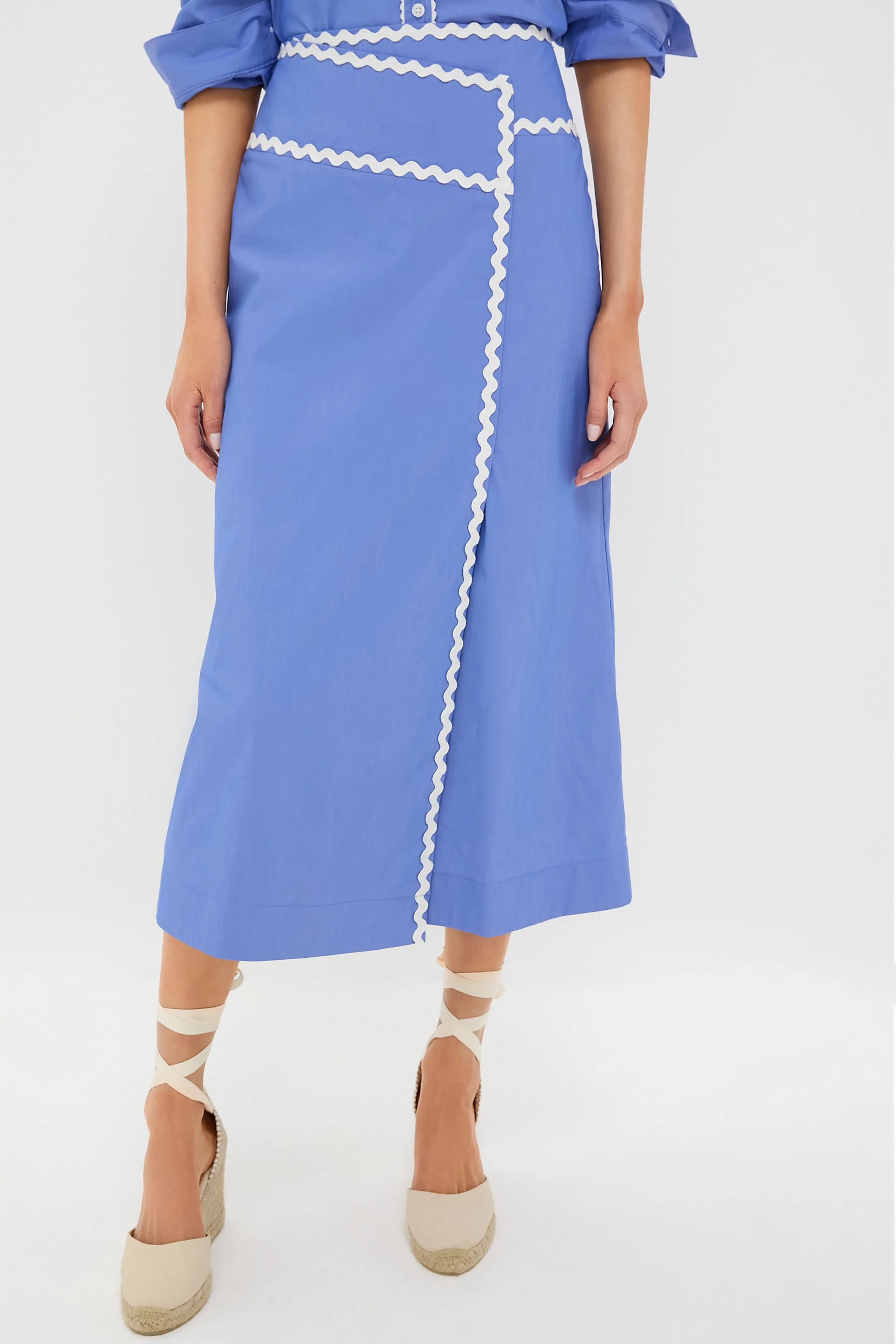 Sail Blue Marcy Maxi Skirt - Image 2