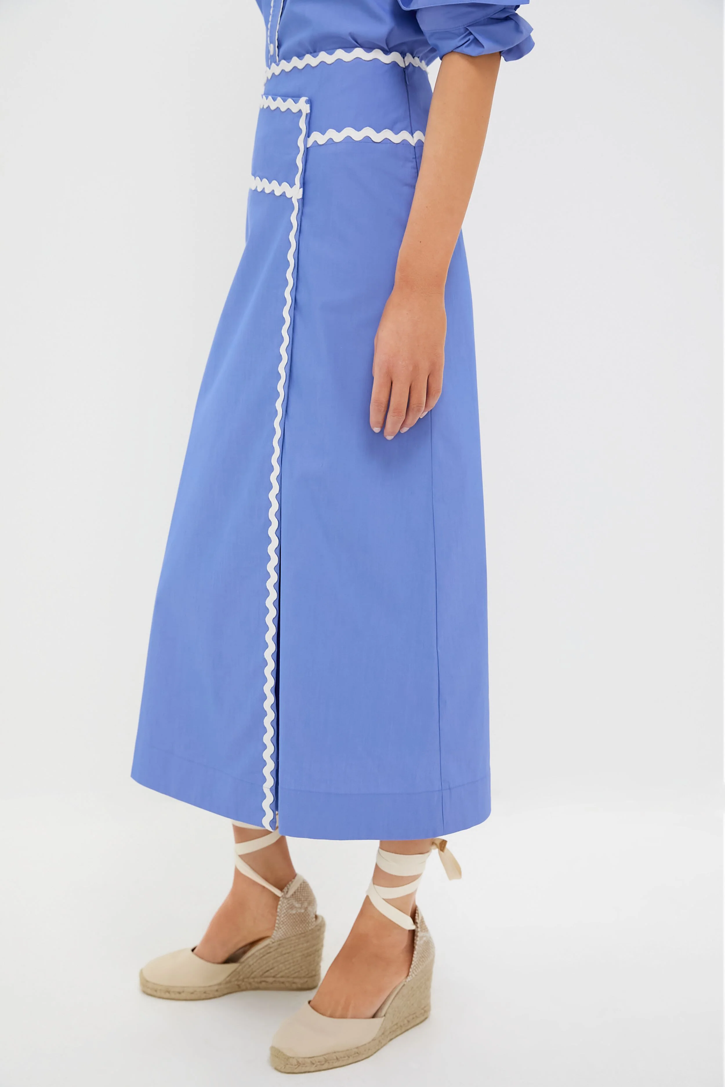 Sail Blue Marcy Maxi Skirt - Image 3