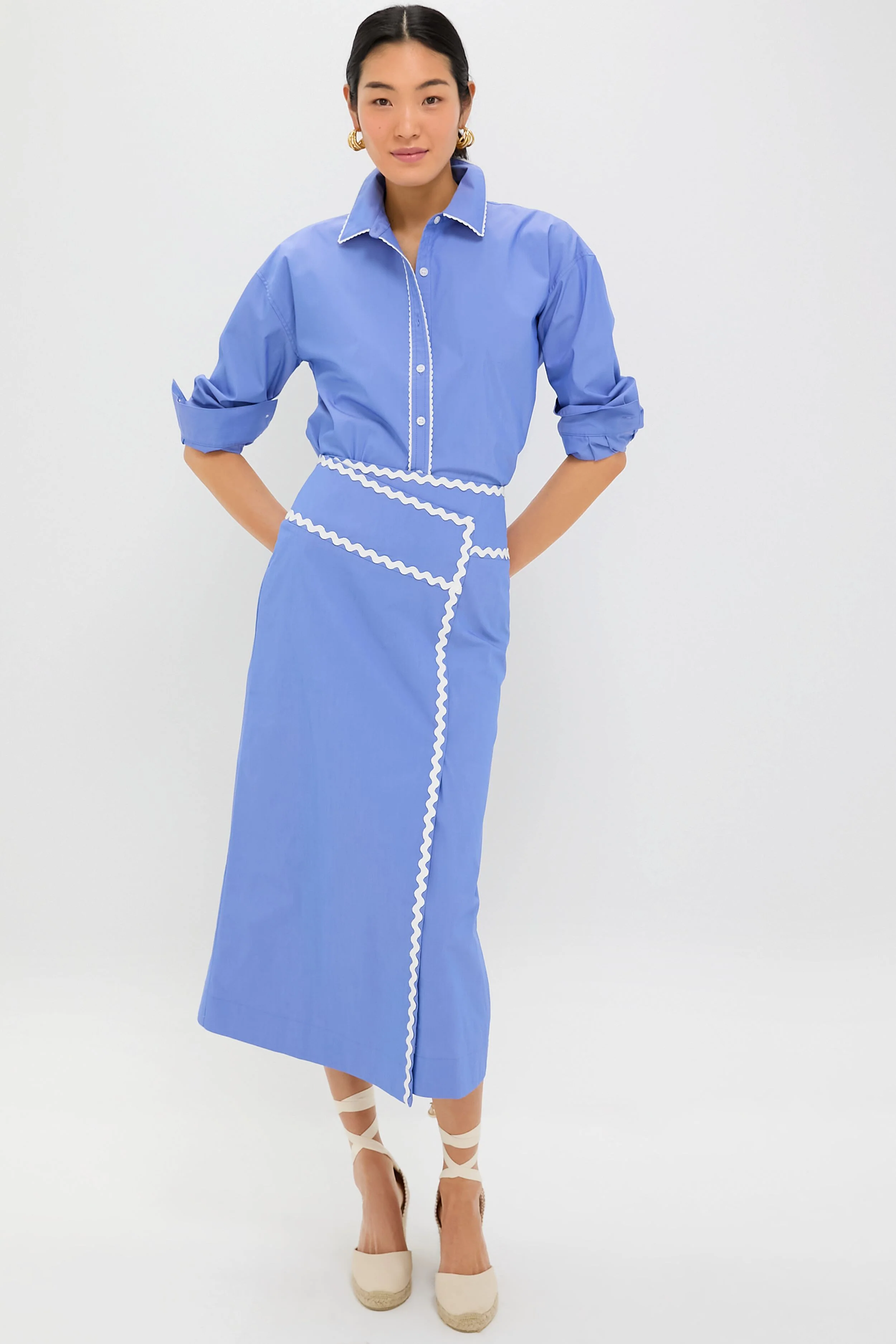 Sail Blue Marcy Maxi Skirt - Image 6