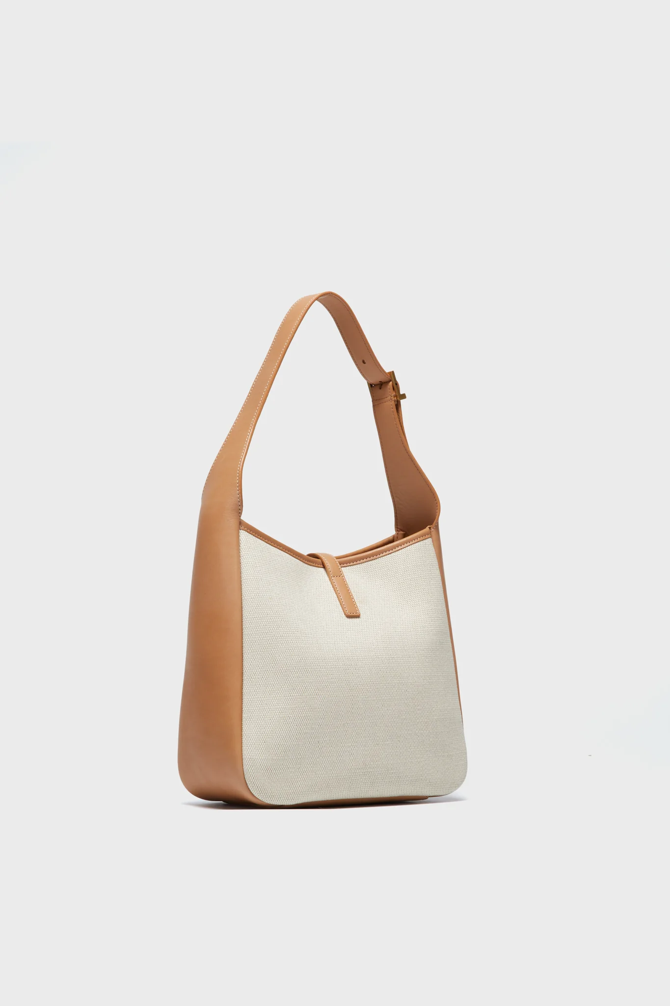 Saint Laurent Canvas Small Le 5 A 7 Hobo Bag - Image 4