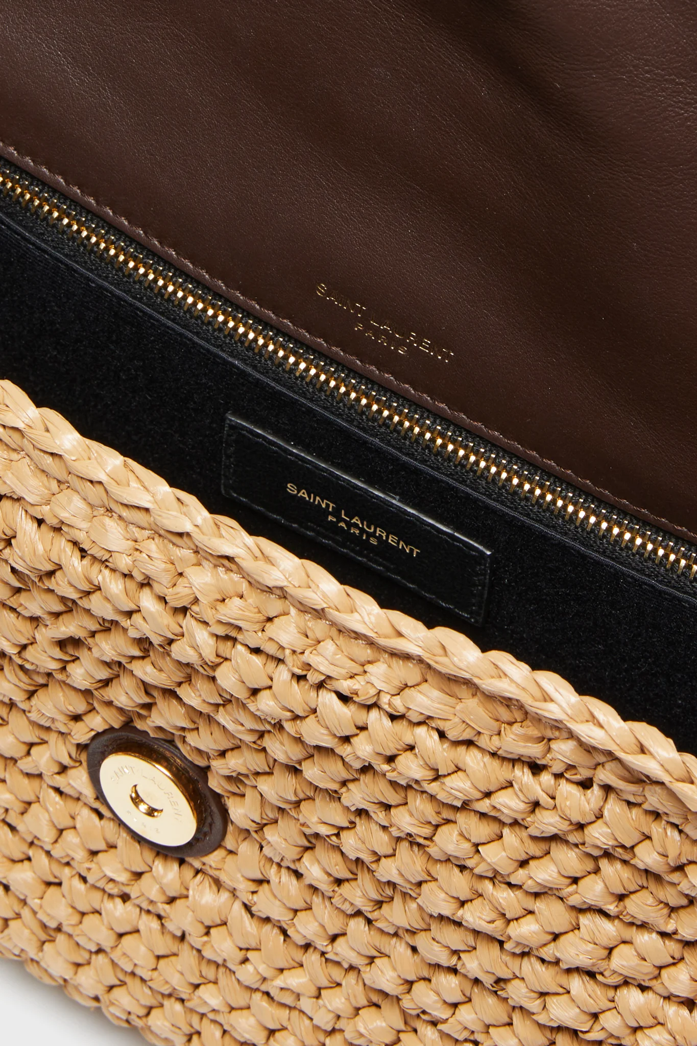 Saint Laurent Raffia Medium Niki Chain Bag - Image 6
