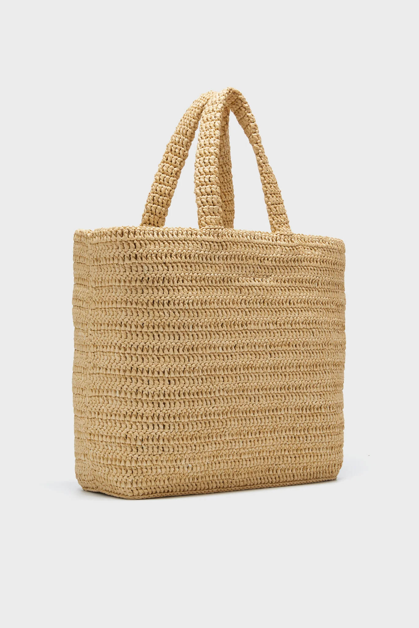 Saint Laurent Raffia Rive Gauche Tote Bag - Image 3