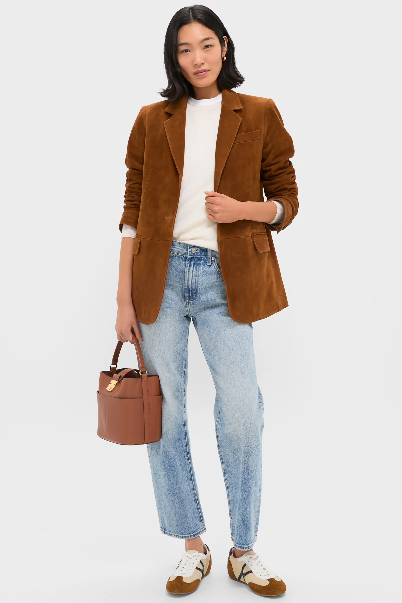 Sand and Hazelwood Riviera Sneakers - Image 3