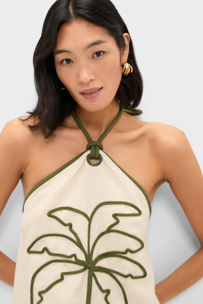 Sand Coconut Sleeveless Mini Dress - Image 4