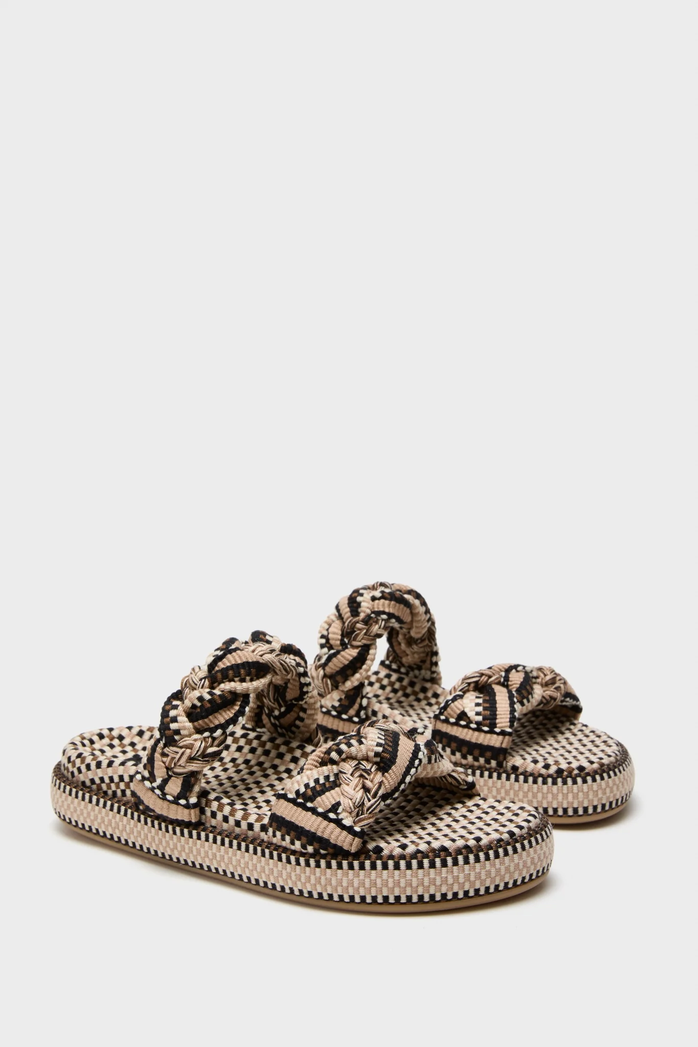 Sand Daniela Two Band Sandals - Image 4