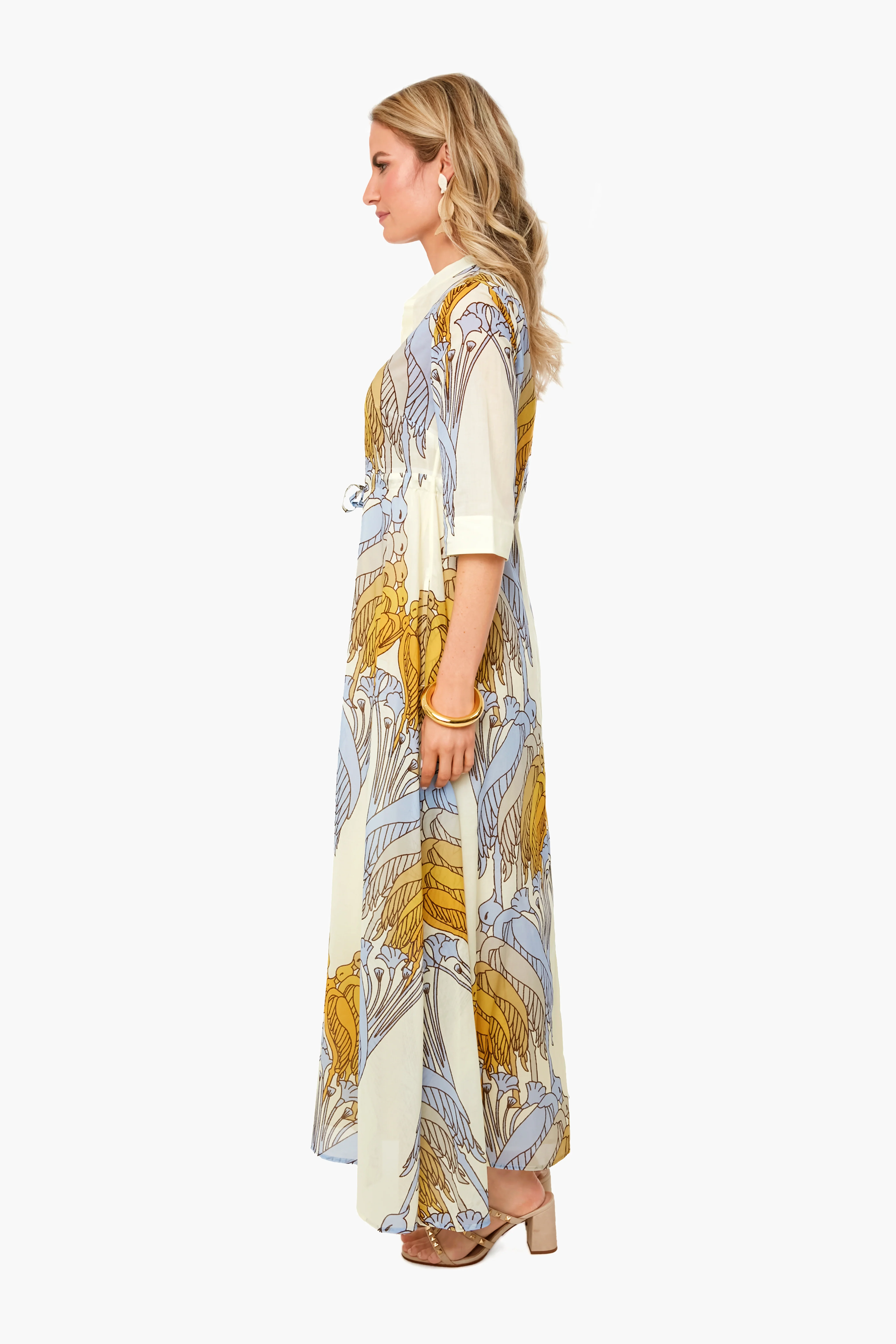Sand Deco Crane Geo Printed Dress - Image 3
