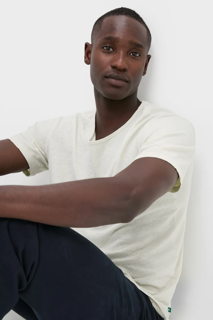 Sand Drift Linen Tee - Image 6