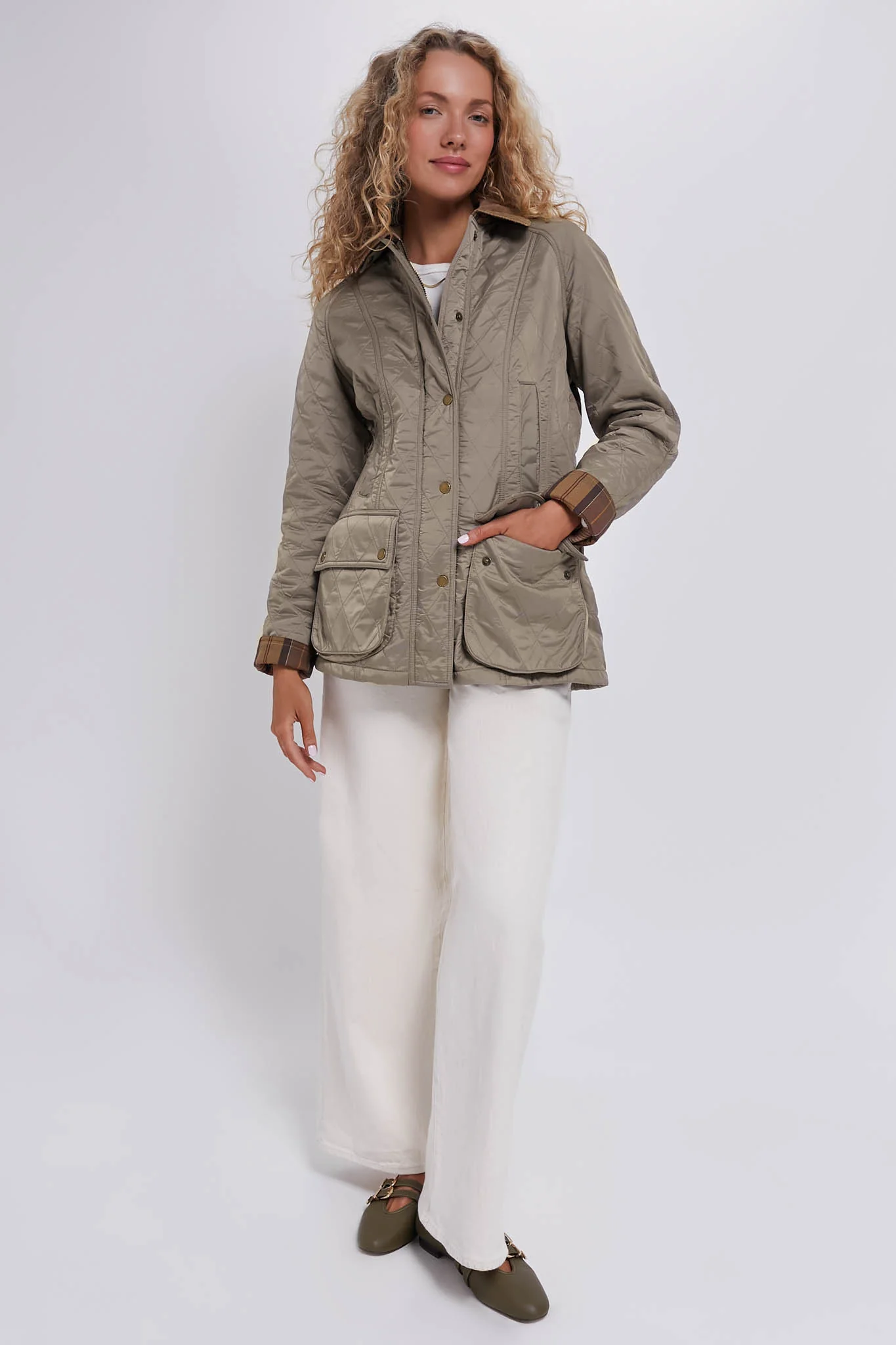 Sand Dune Polarquilt Beadnell Jacket - Image 2