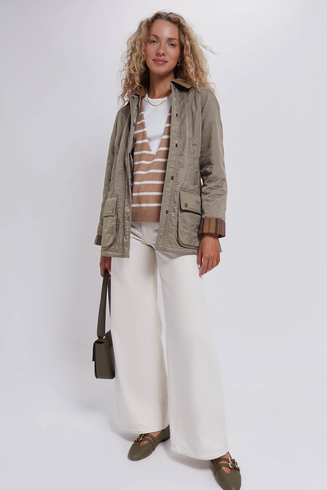 Sand Dune Polarquilt Beadnell Jacket - Image 6