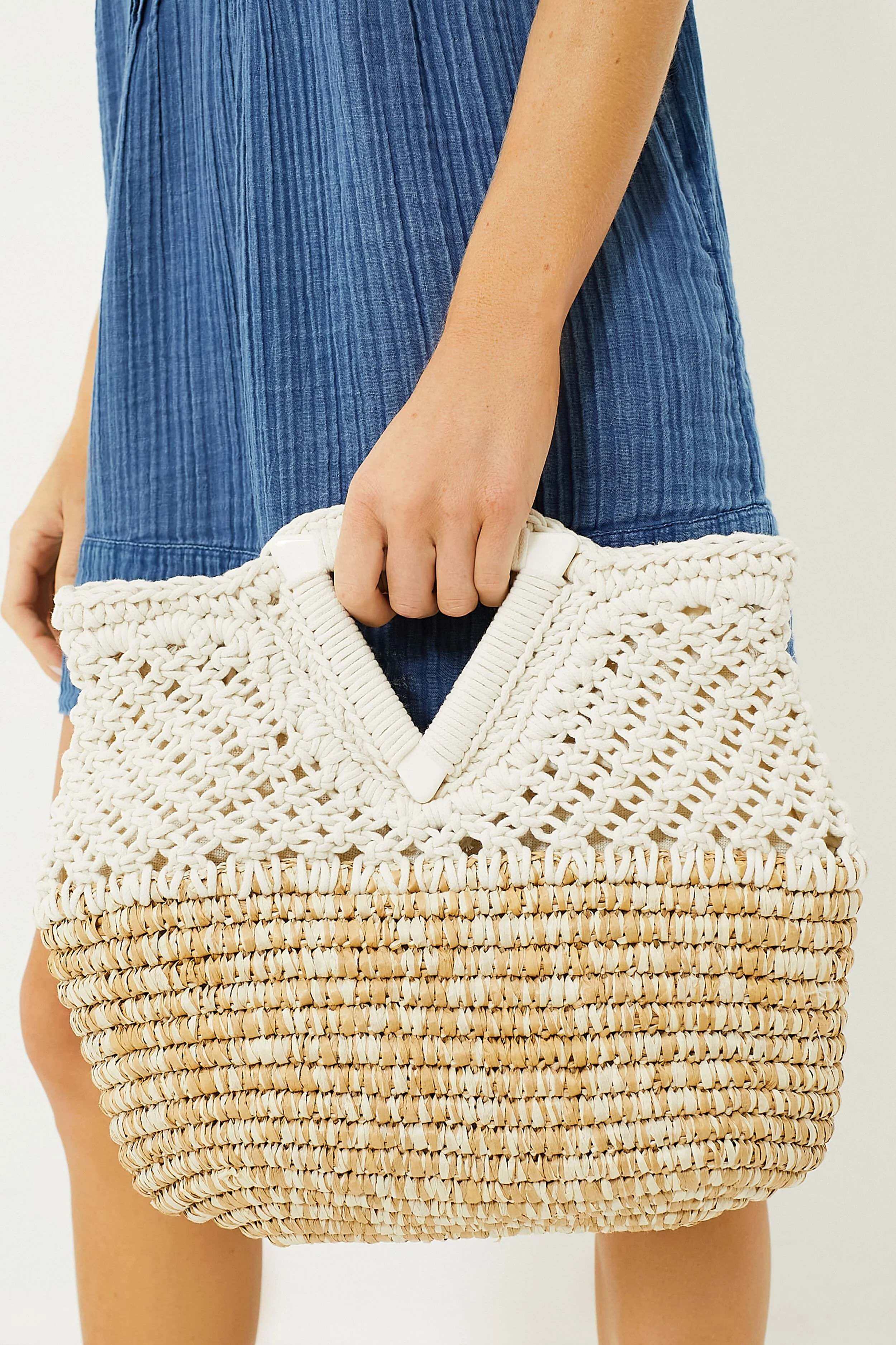 Sand Ivory Onya Clutch - Image 2