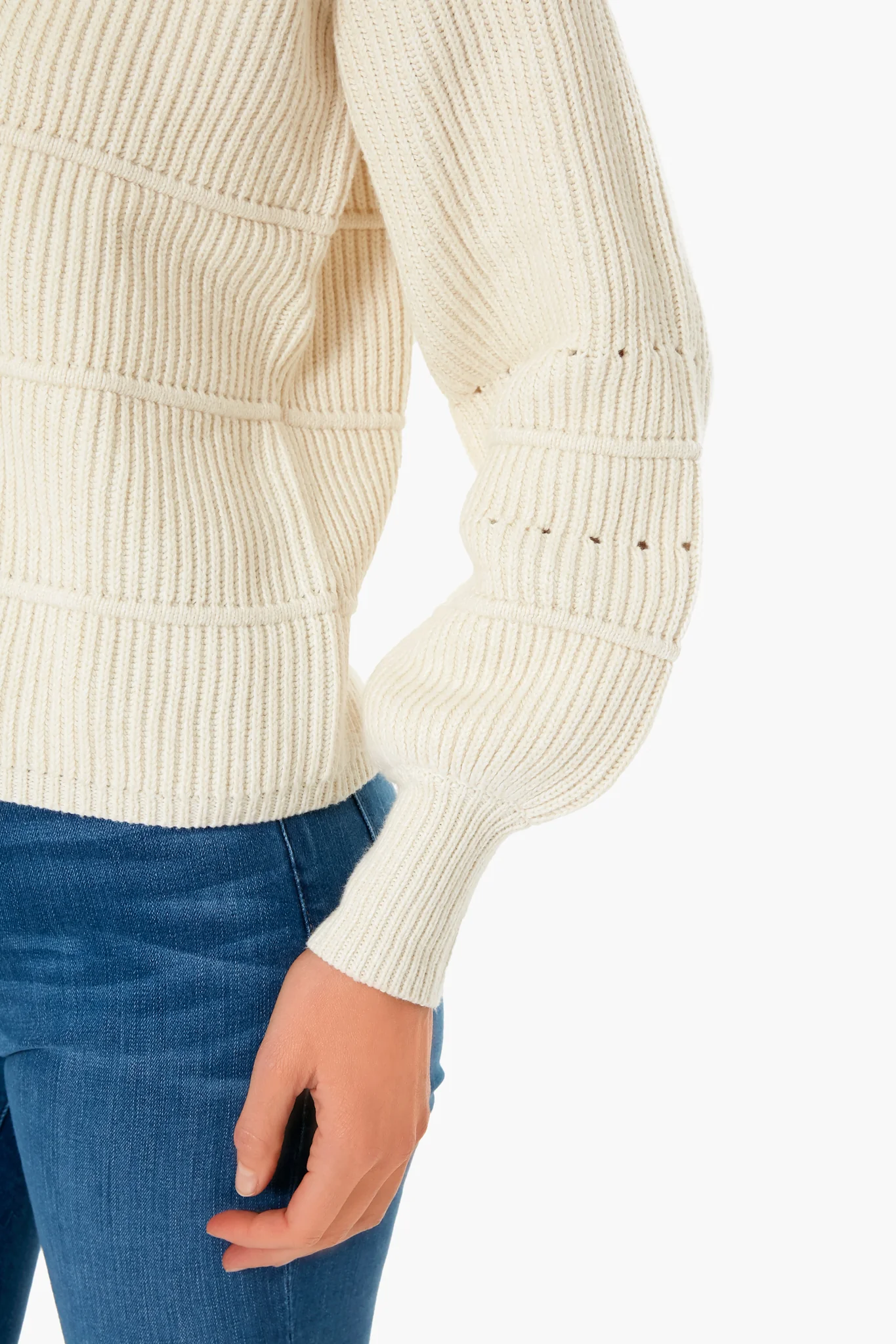 Sandshell Ana Stitch Cardigan - Image 7