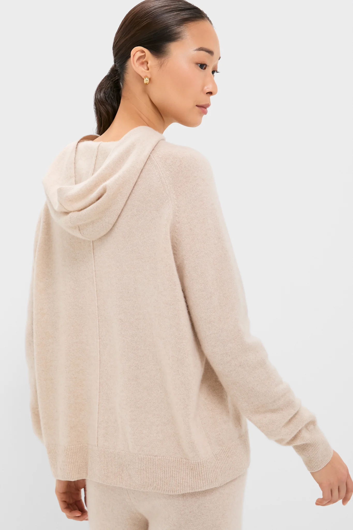 Sandstone Cashmere Jane Hoodie - Image 4