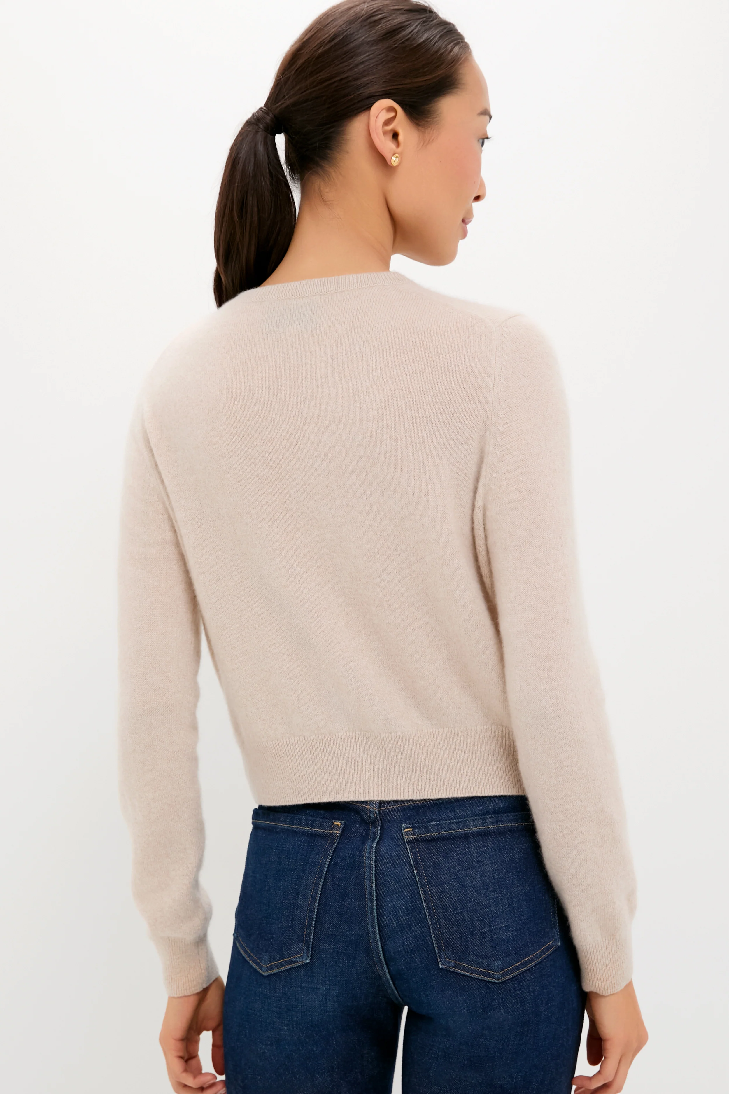 Sandstone Cashmere Riley Cardigan - Image 4