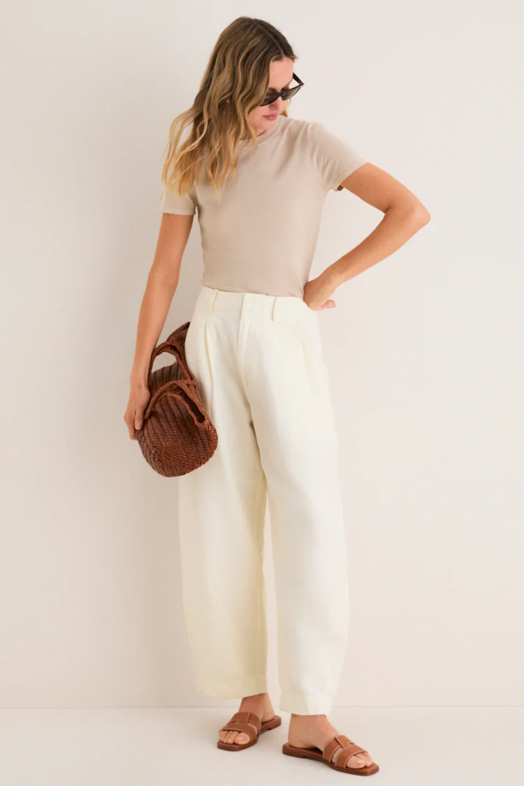 Sandstone Cashmere Silk Katie Tee - Image 2