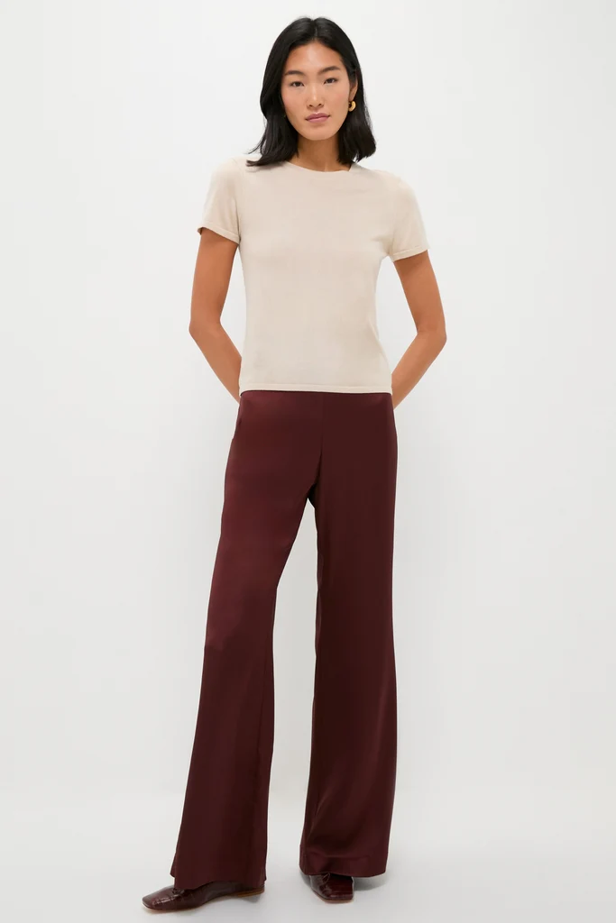 Sandstone Cashmere Silk Katie Tee - Image 7