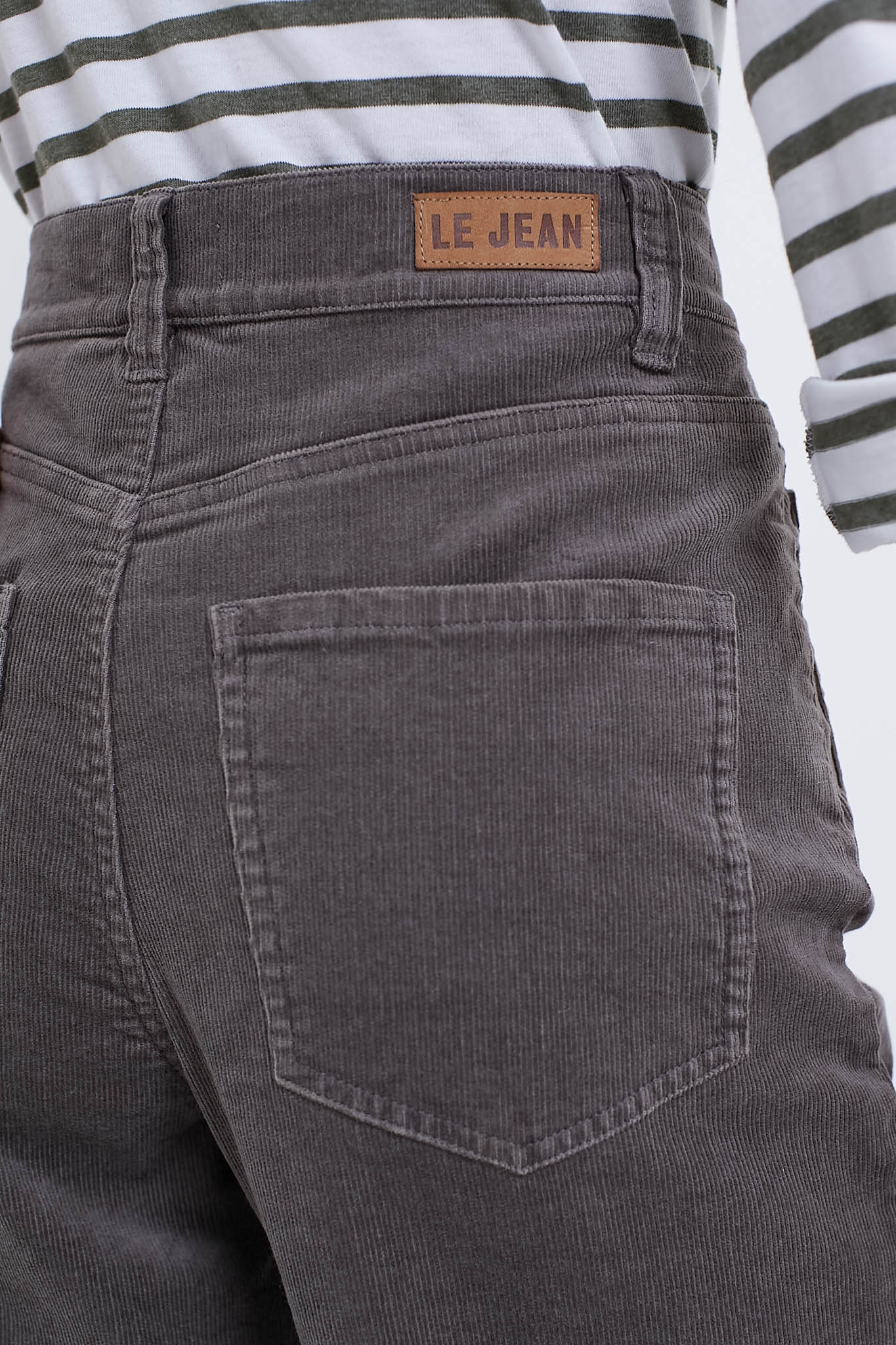 Sandwashed Dusk Corduroy Virginia Wideleg - Image 5