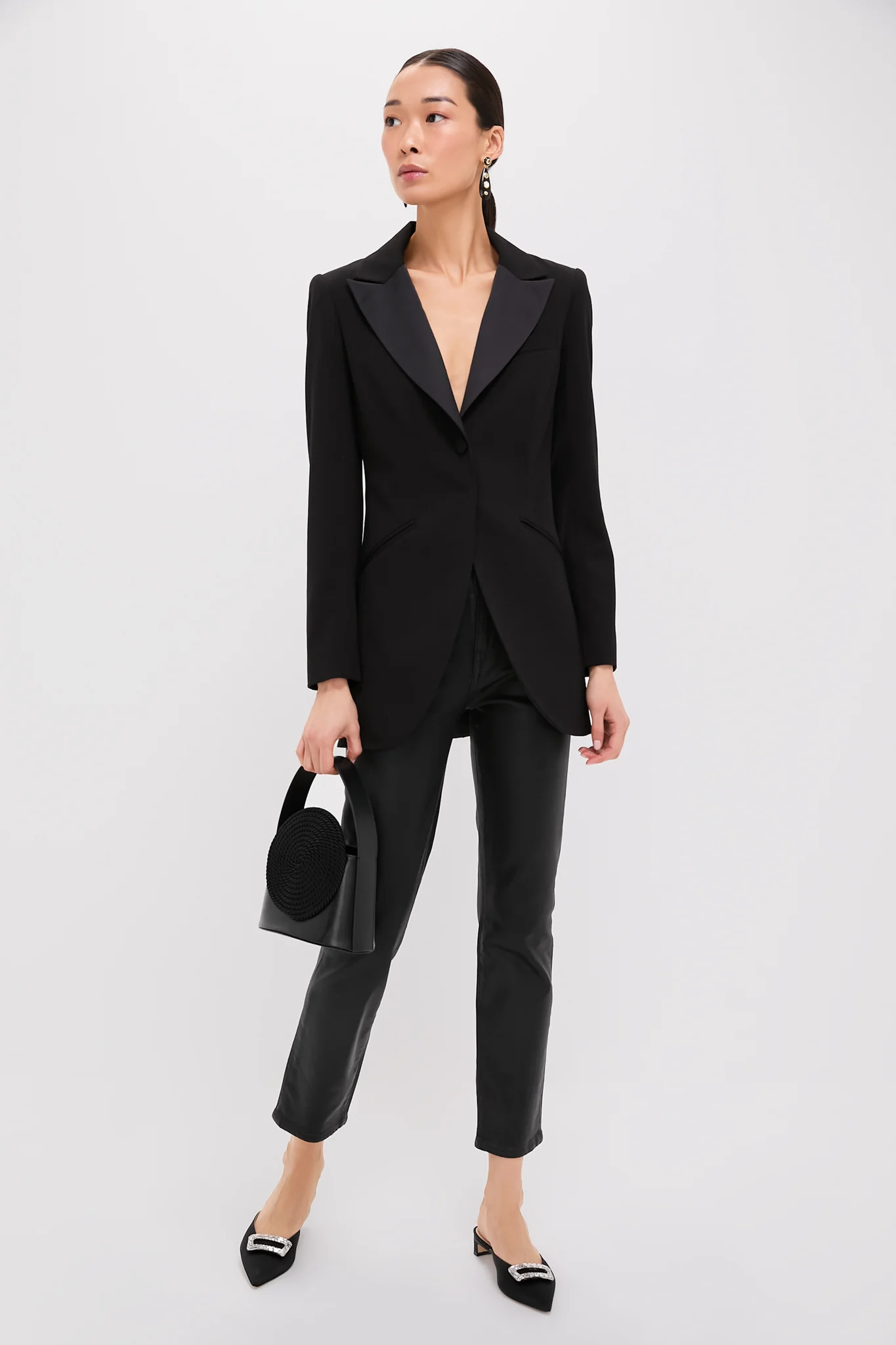Satin Lapel Emile Blazer - Image 2