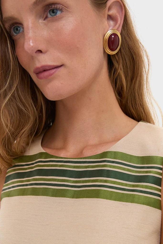 Satin Stripe Kerri Top - Image 5
