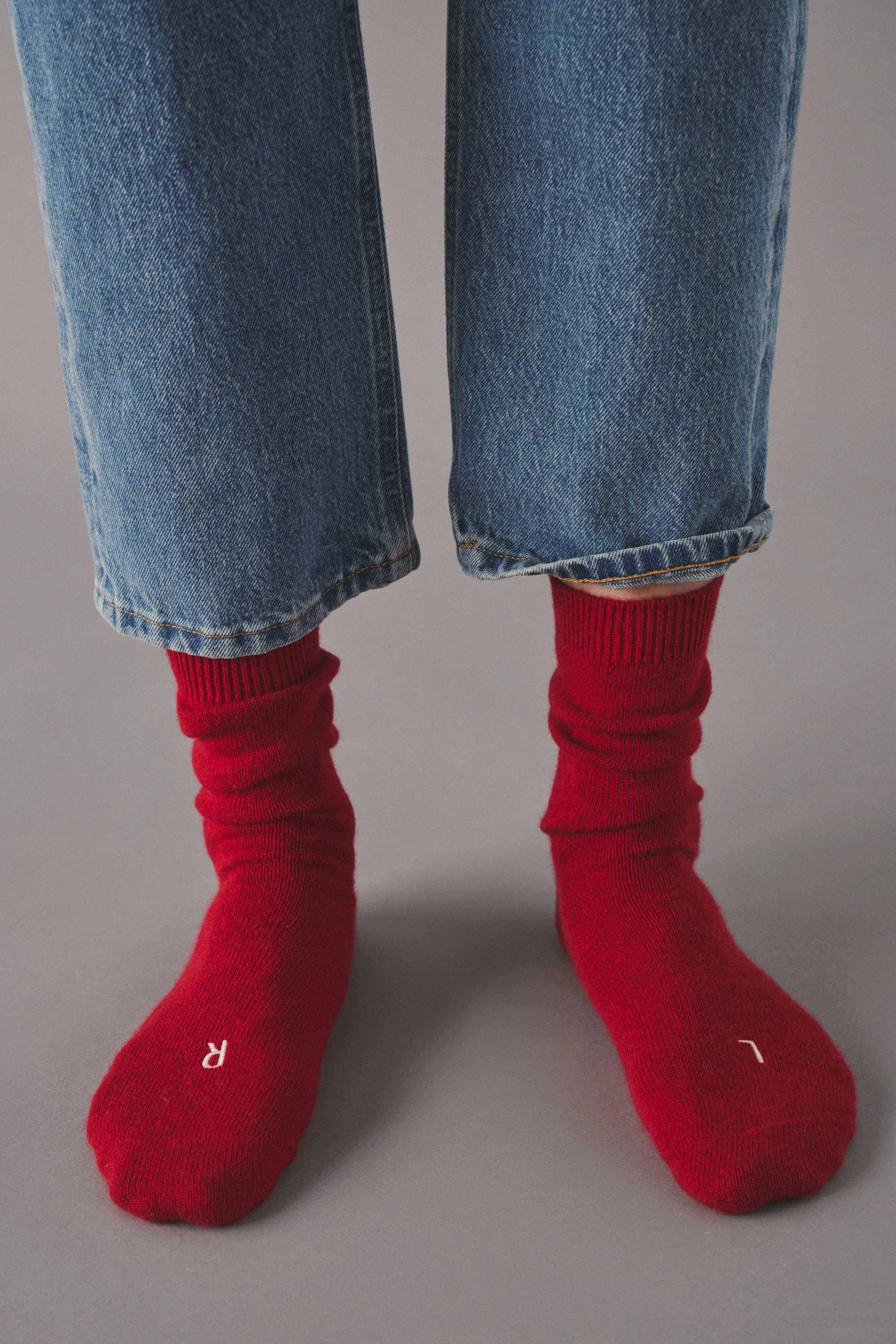 Scarlet Cosy Wool Socks - Image 2