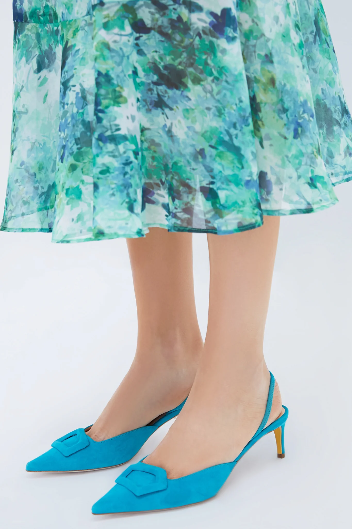 Scuba Suede Amnita Heels - Image 3