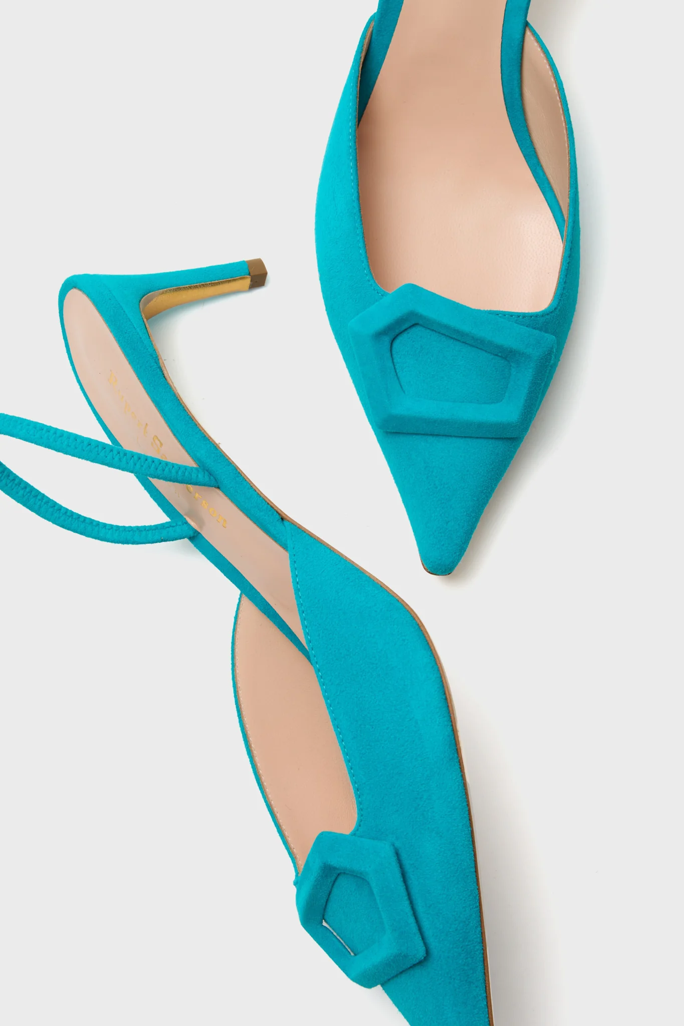 Scuba Suede Amnita Heels - Image 6