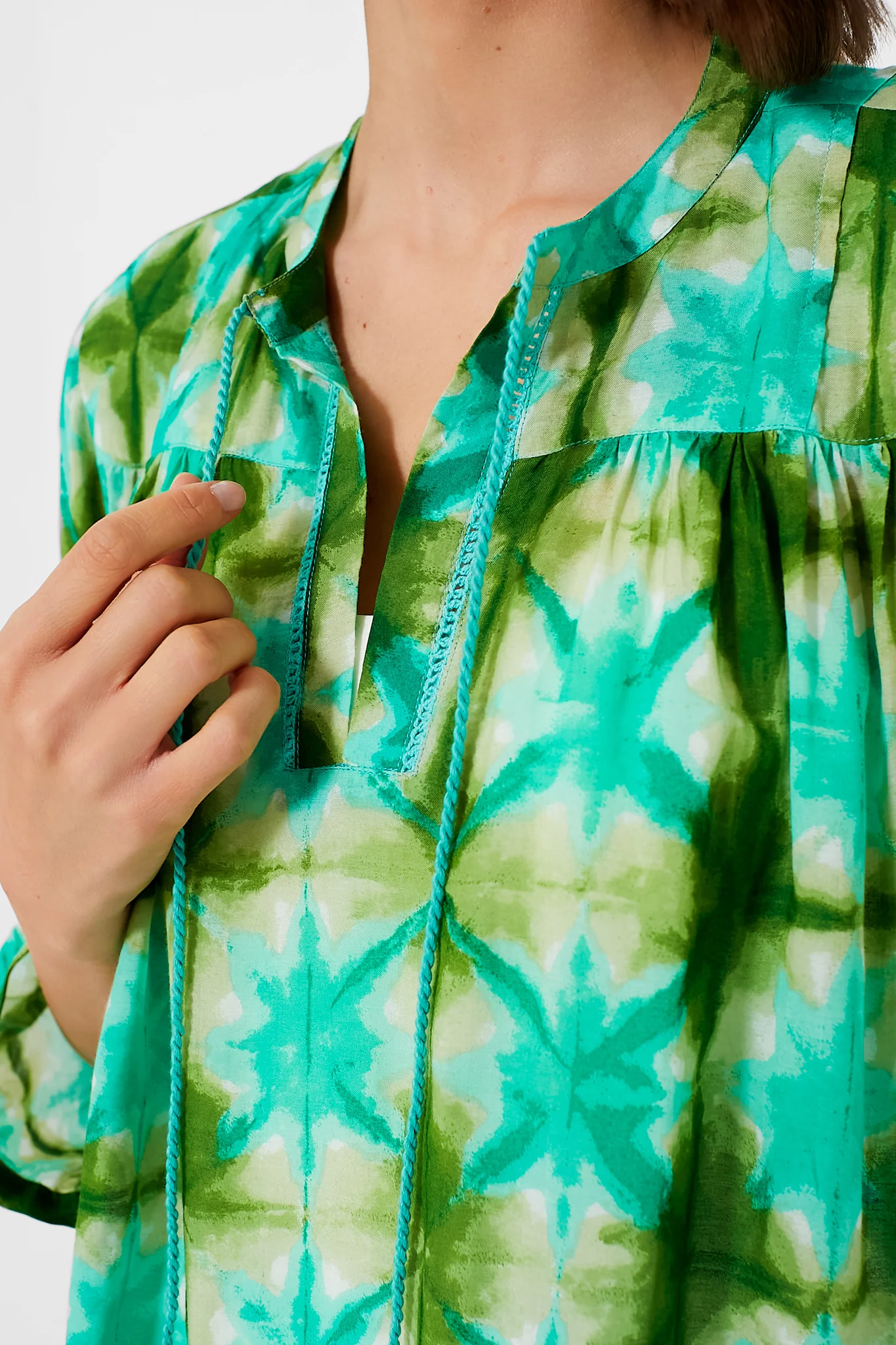 Seafoam Medallion Bondi Coverup - Image 5
