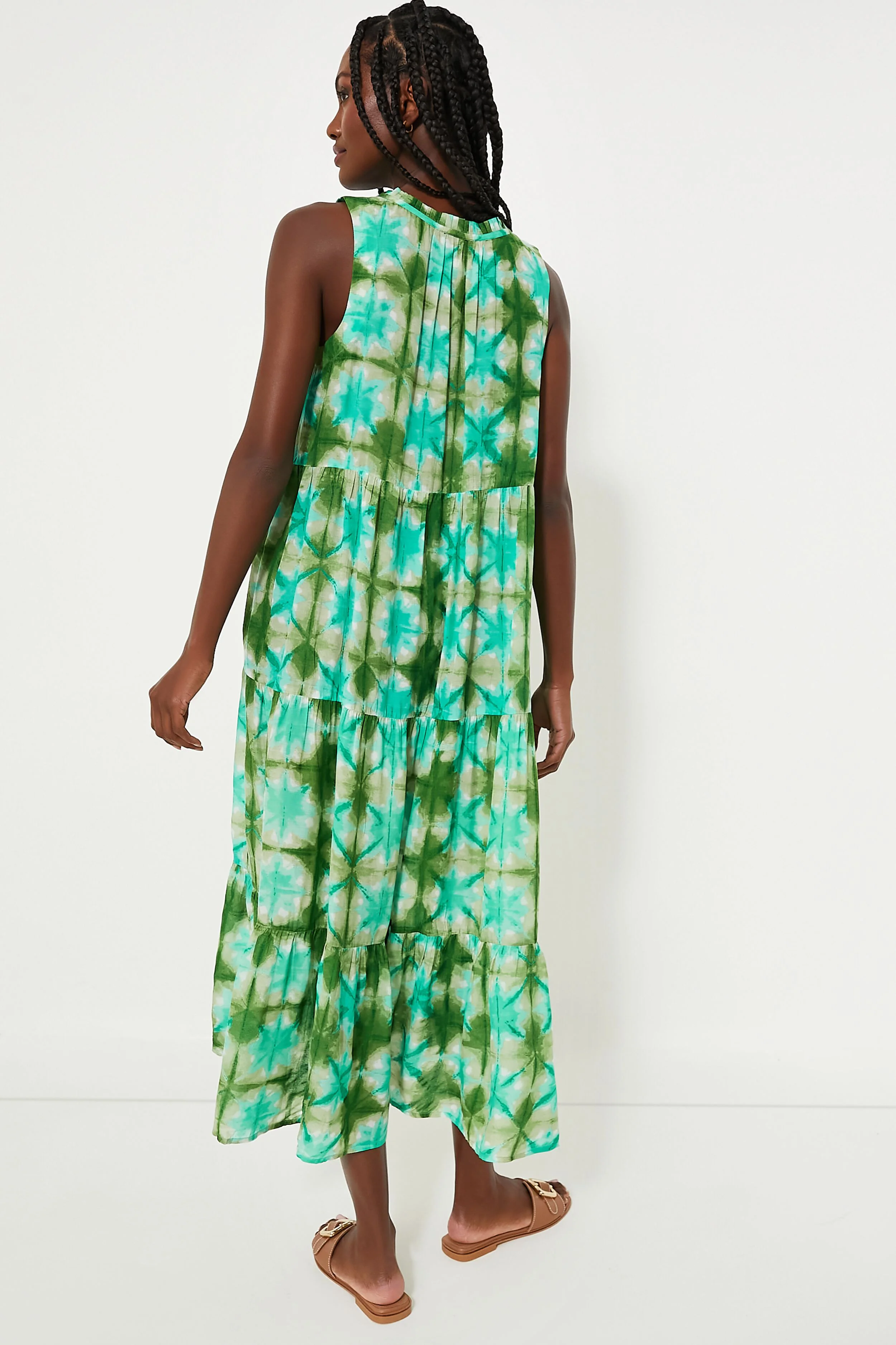 Seafoam Medallion Salty Paloma Caftan - Image 4