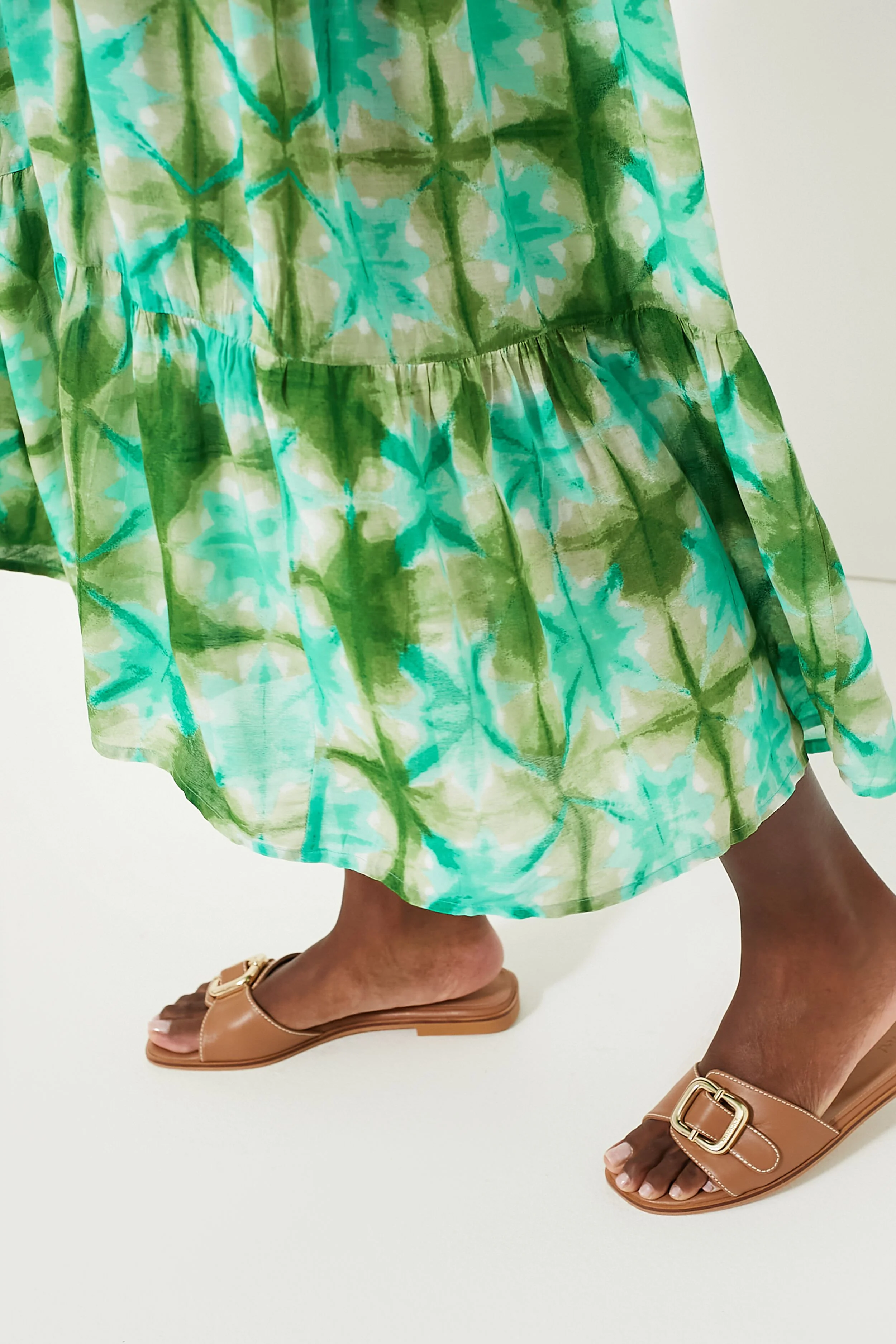 Seafoam Medallion Salty Paloma Caftan - Image 6