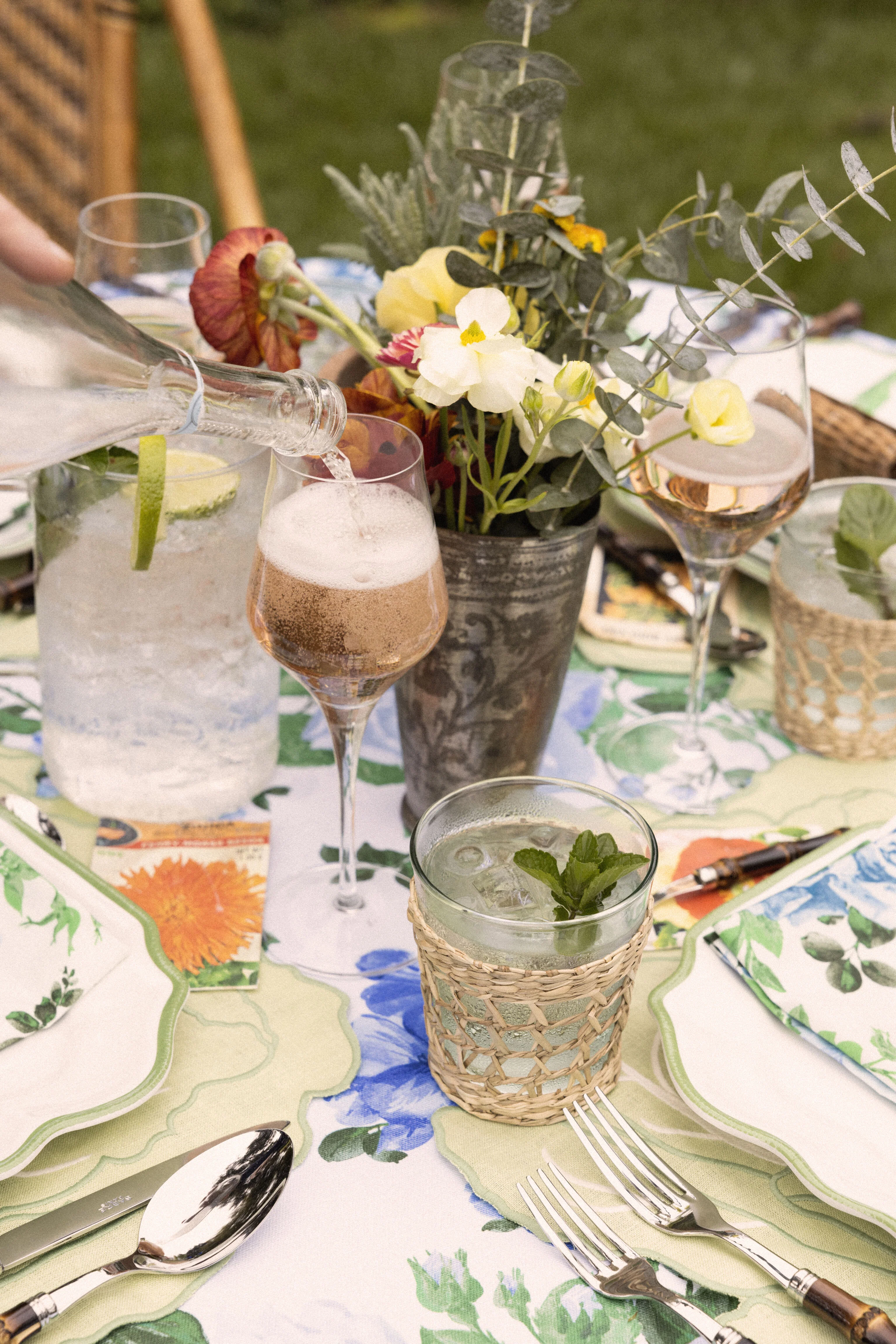 Seagrass Cage Wide Tumbler Set of 6 - Image 2