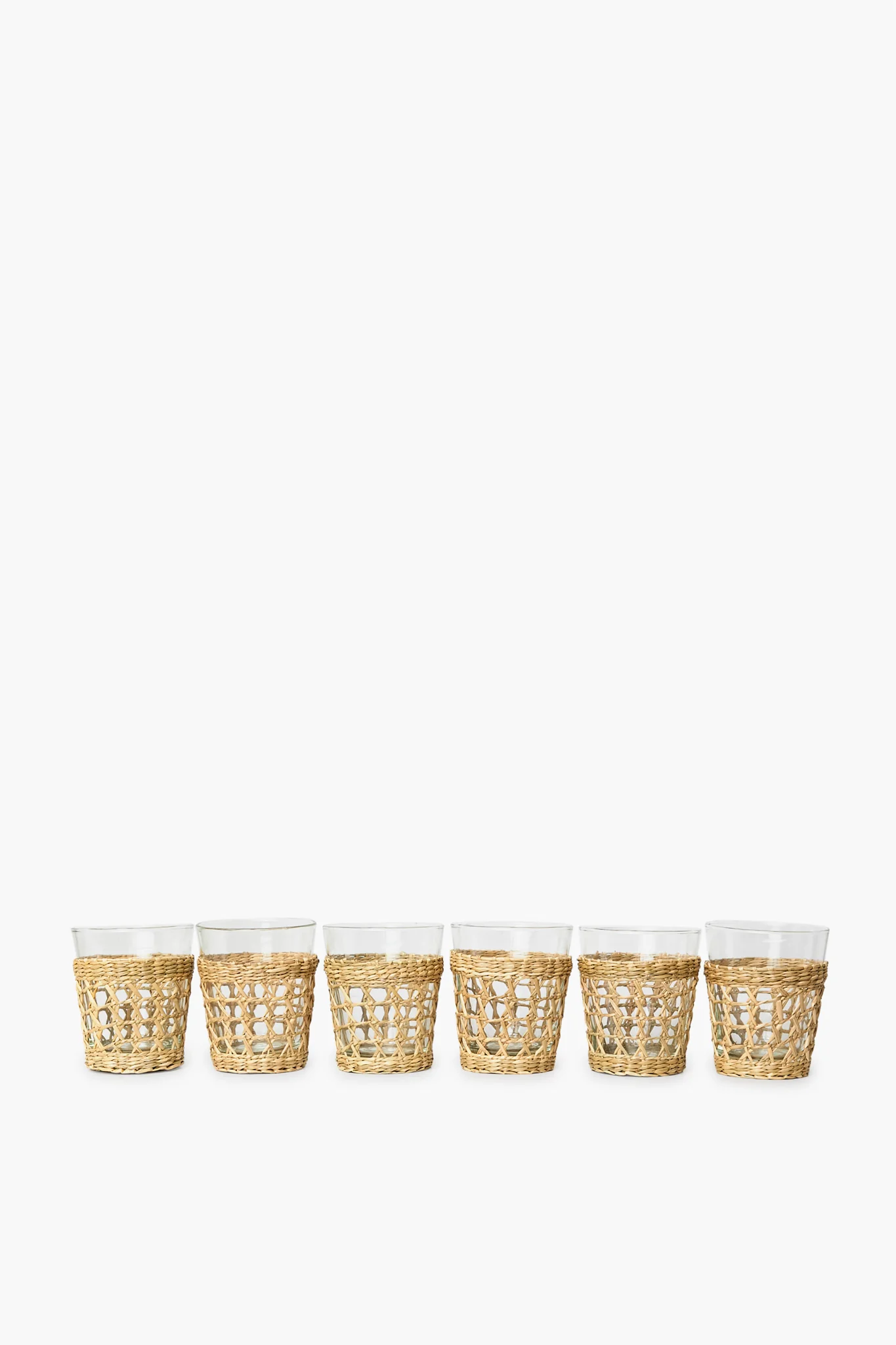 Seagrass Cage Wide Tumbler Set of 6 - Image 4