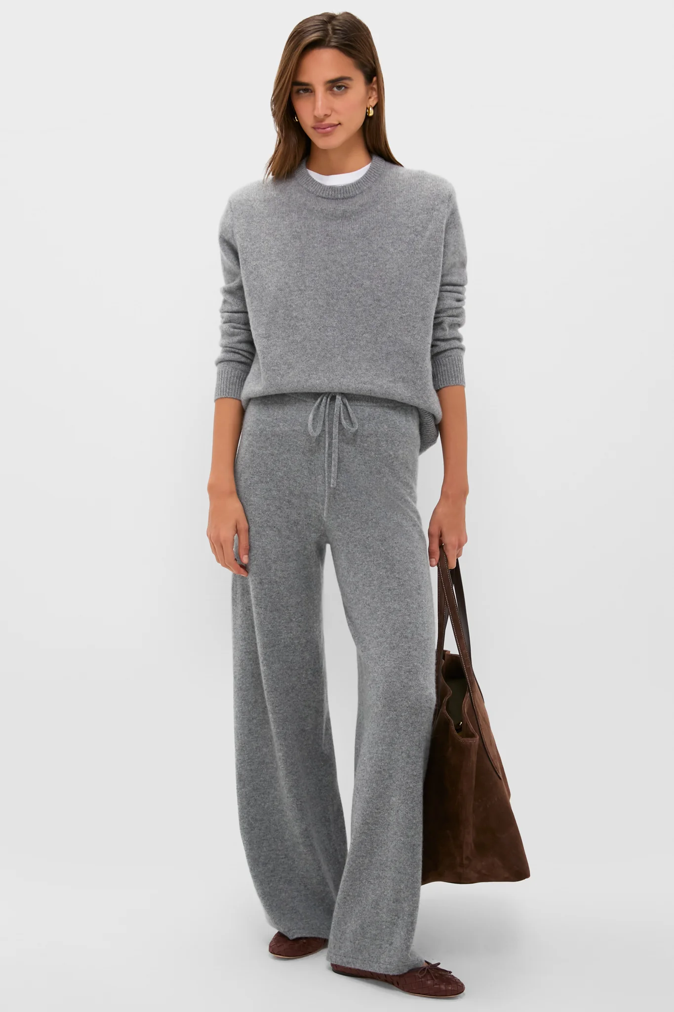 Shadow Gray Cashmere Jane Pant - Image 2