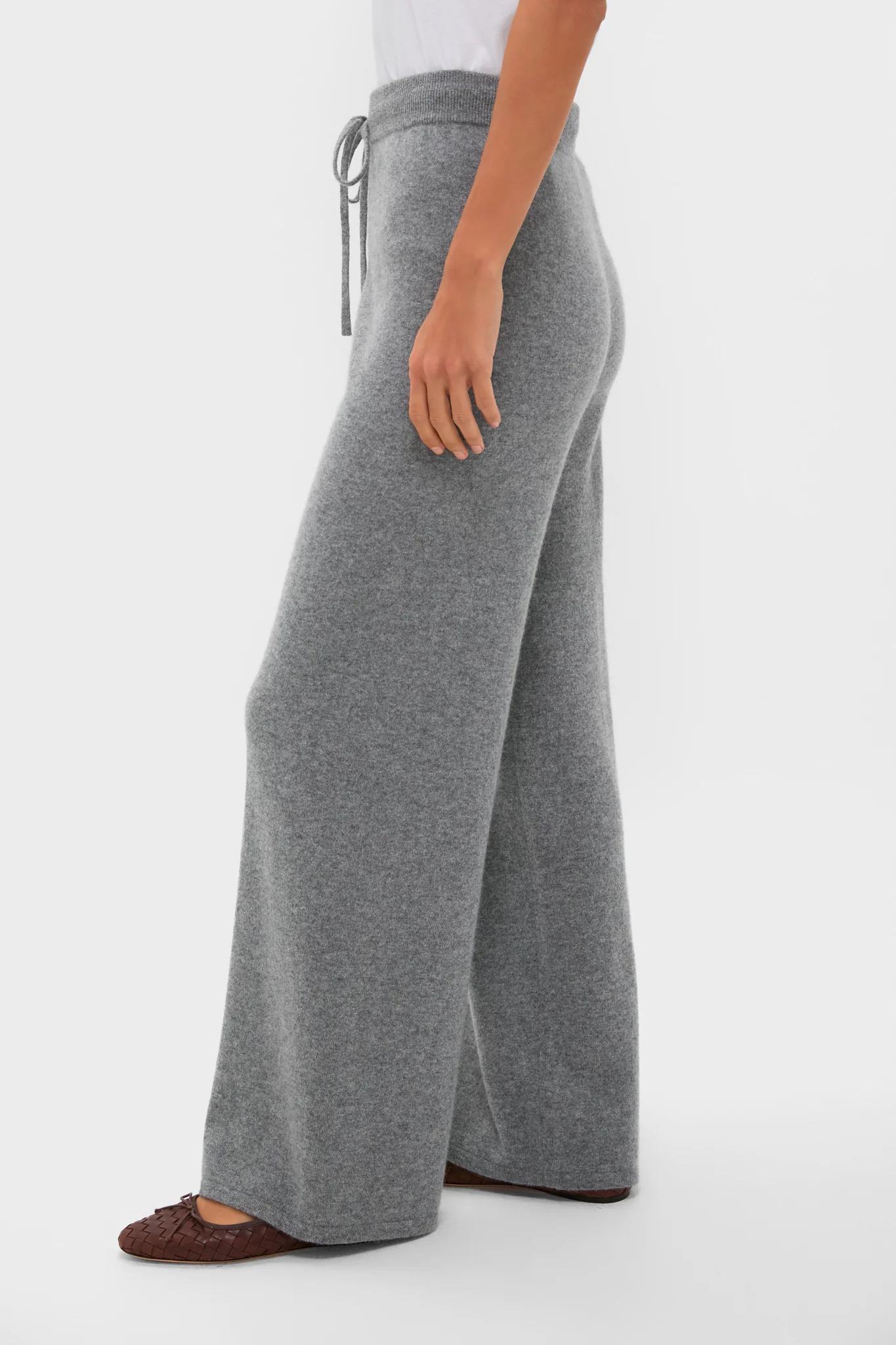 Shadow Gray Cashmere Jane Pant - Image 3