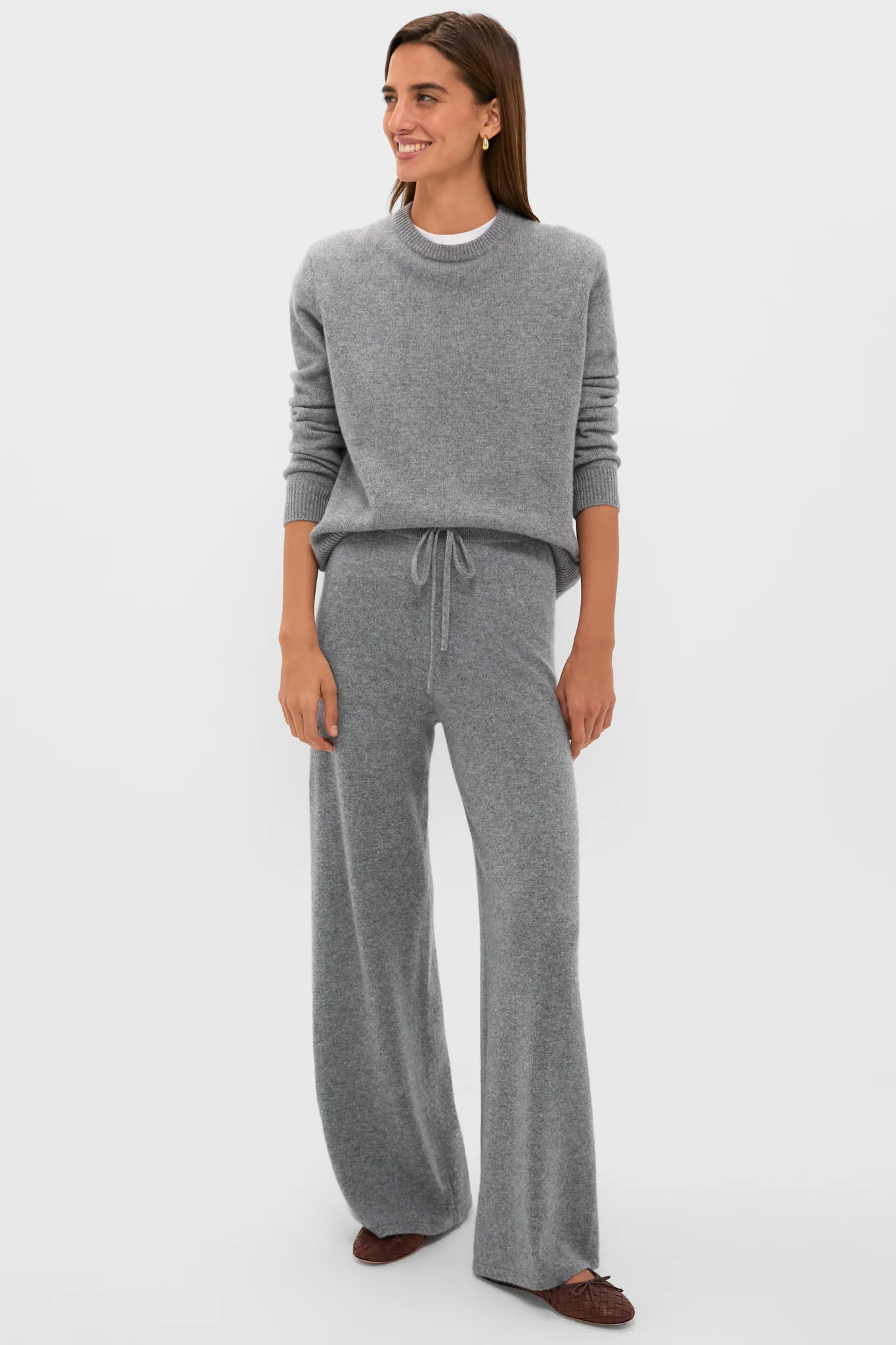 Shadow Gray Cashmere Jane Pant - Image 6
