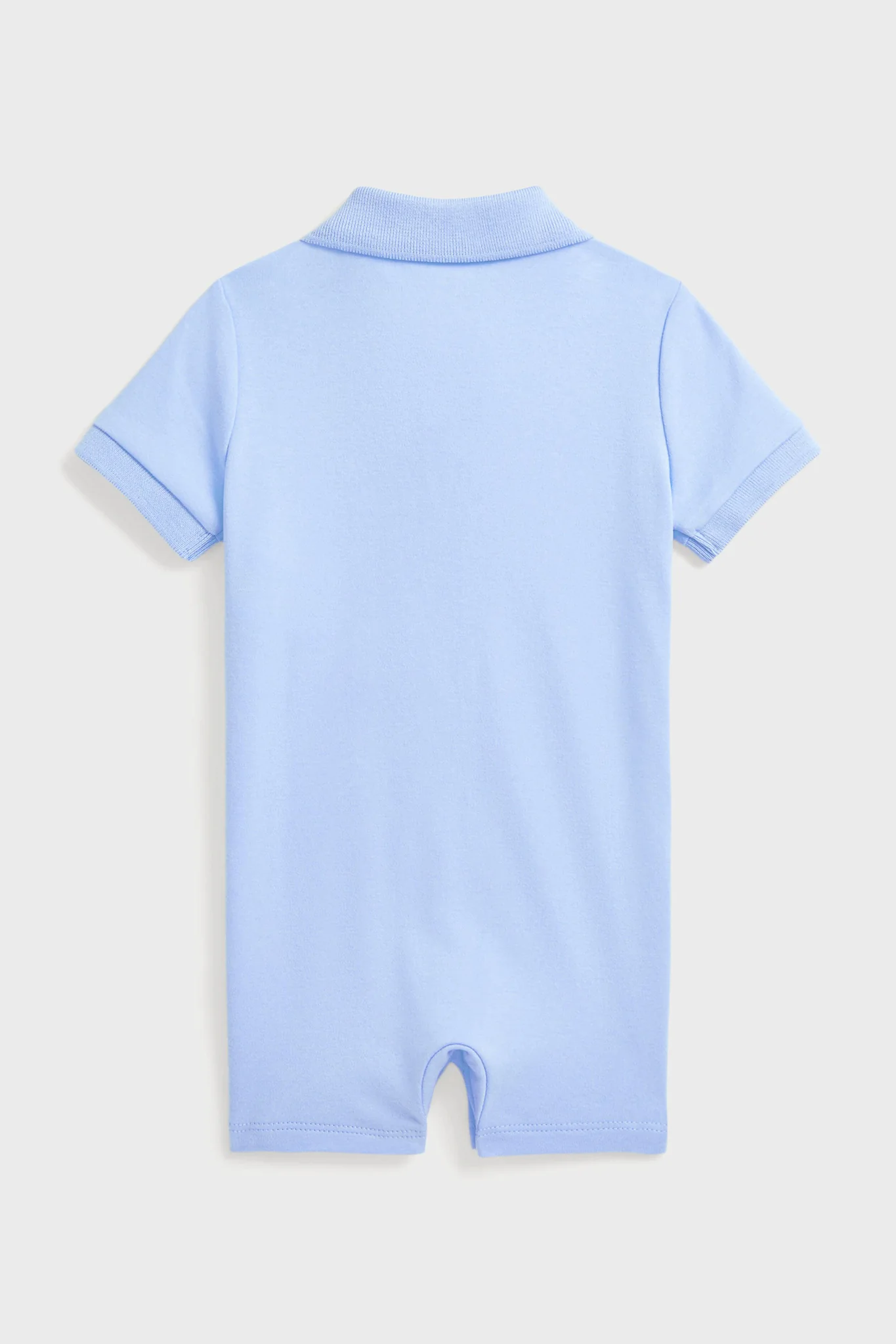 Short-Sleeve Cotton Interlock Novelty Bear Graphic Shortall - Image 2