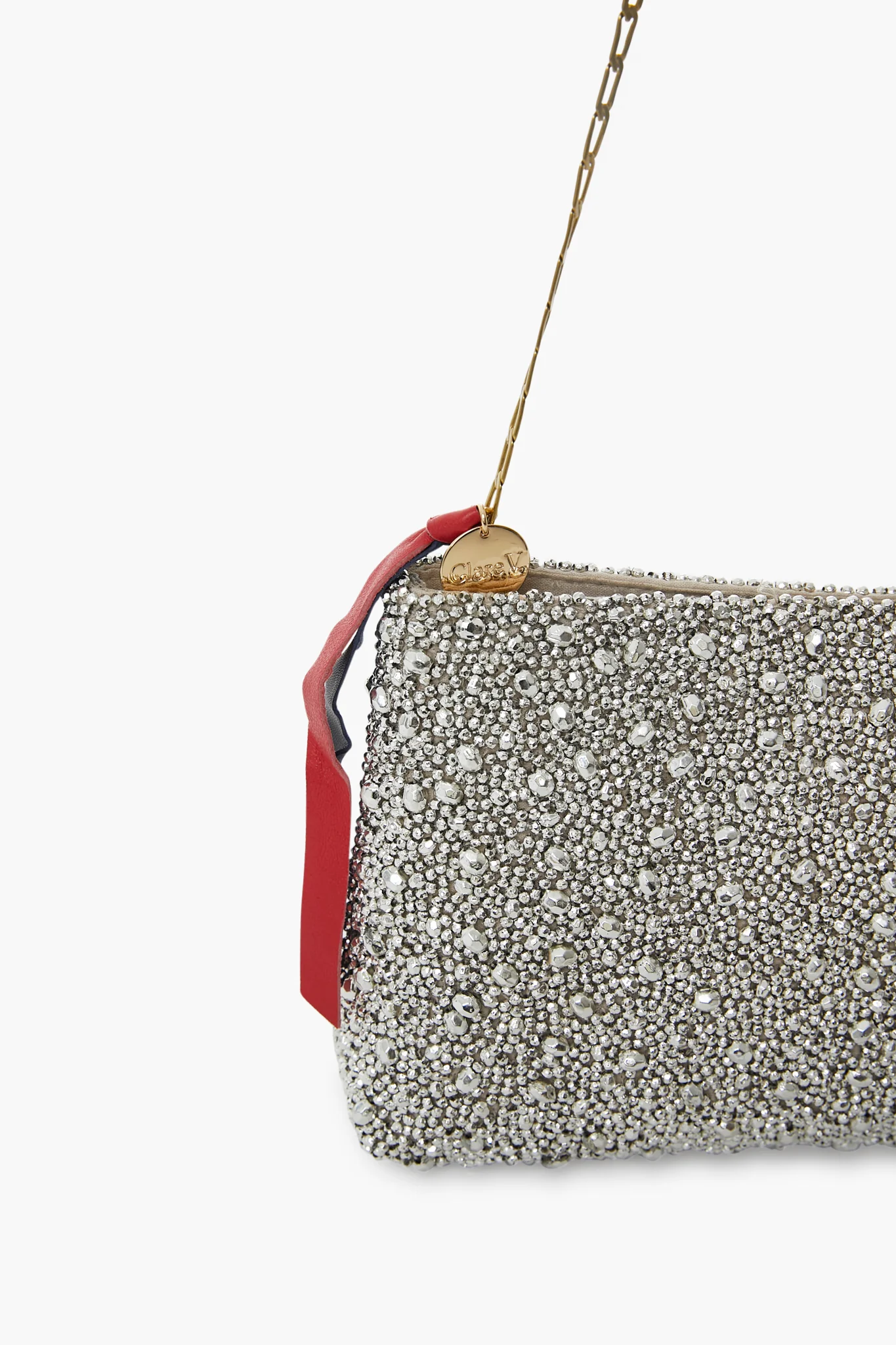 Silver Beaded Estelle Bag - Image 3