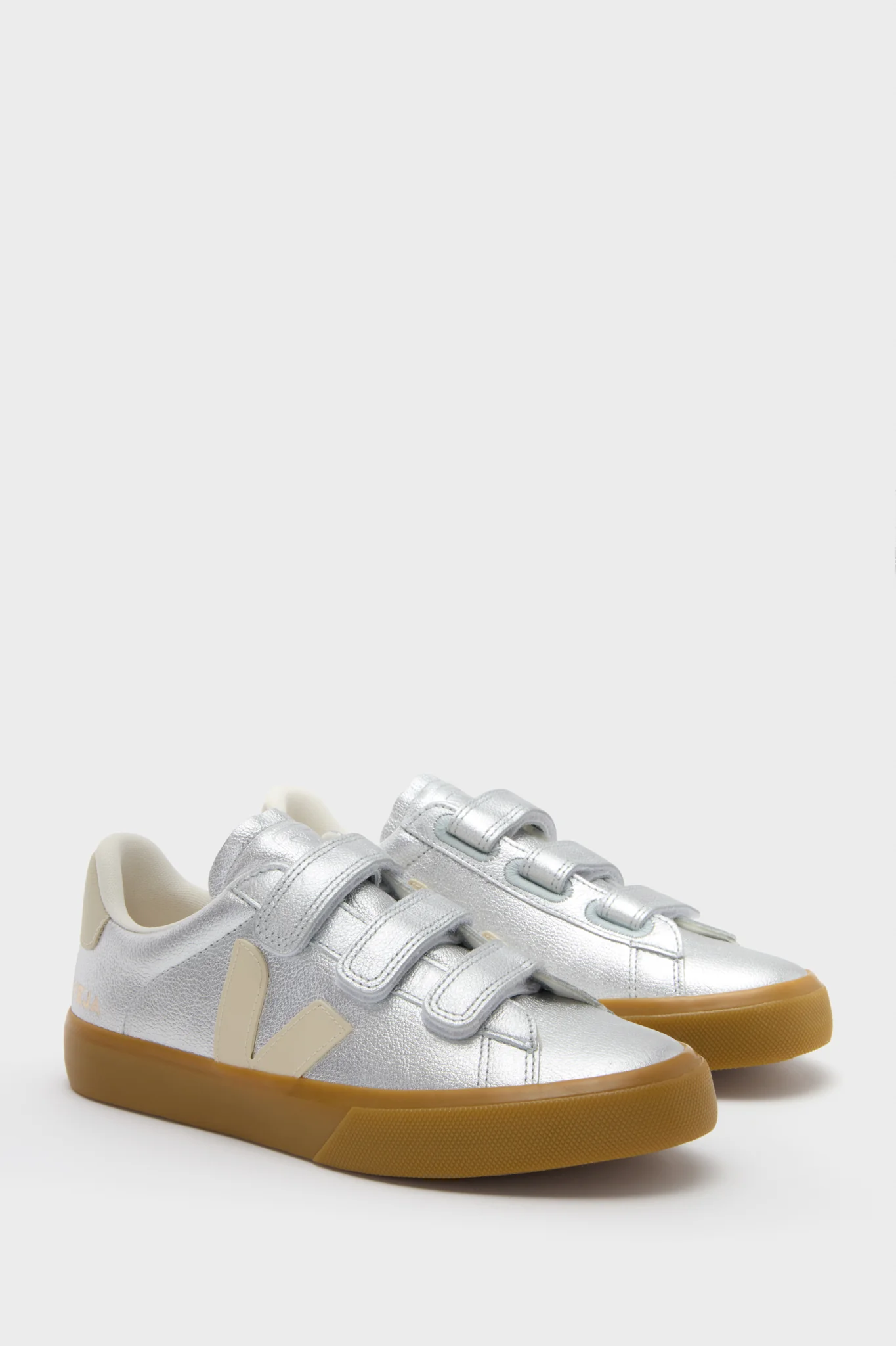 Silver Pierre Recife Logo Sneakers - Image 4