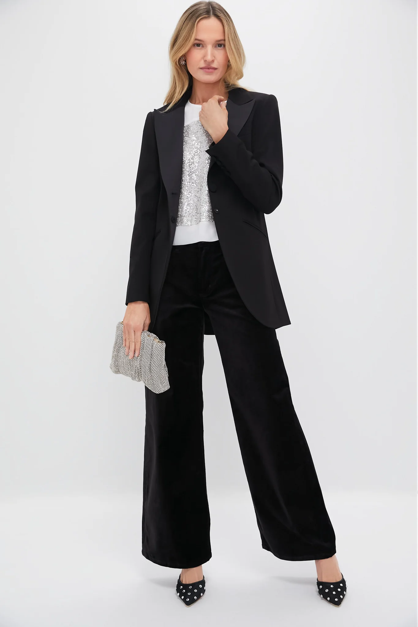 Silver Sequin Edith Blouse - Image 6