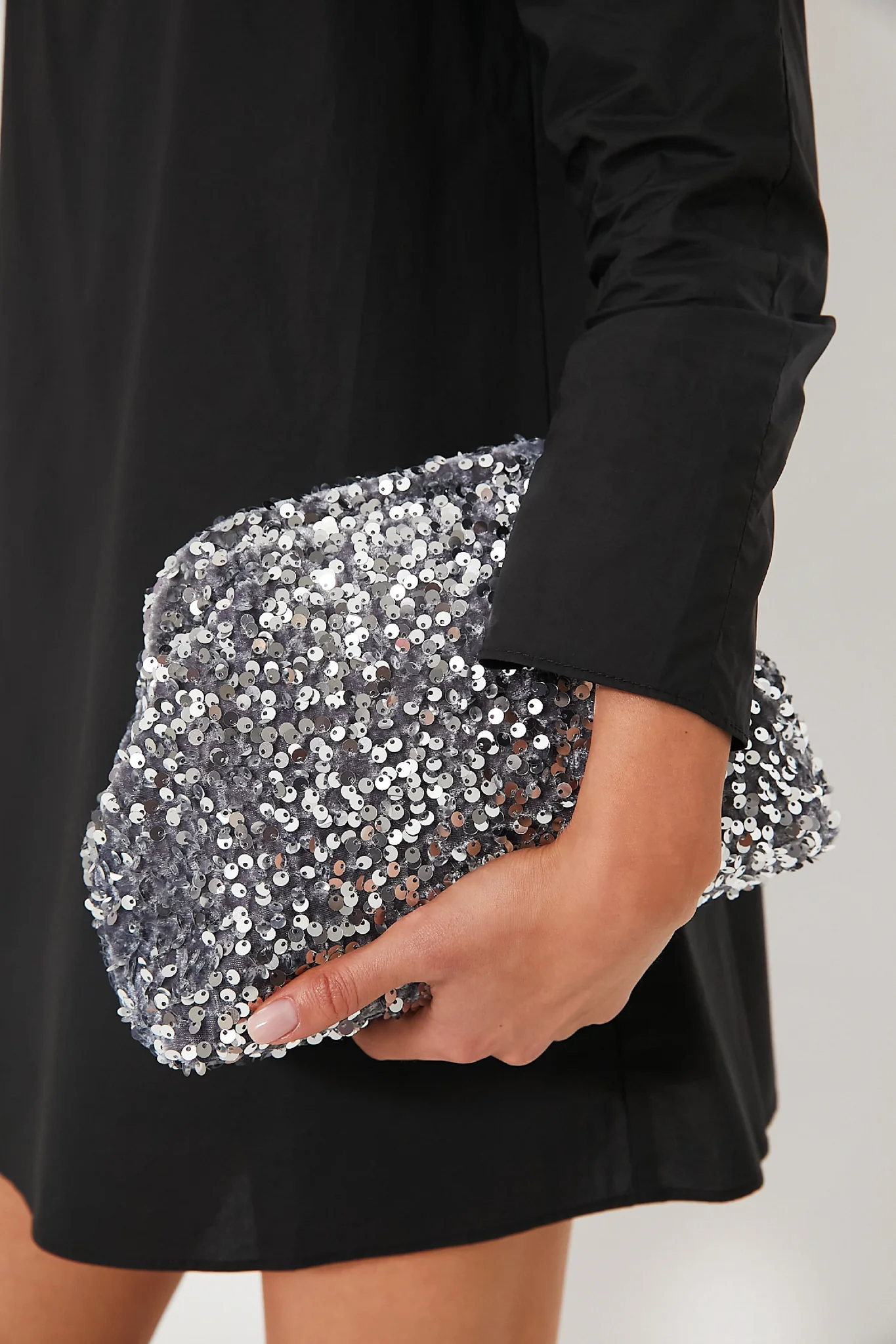 Silver Sparkle Clutch - Image 2