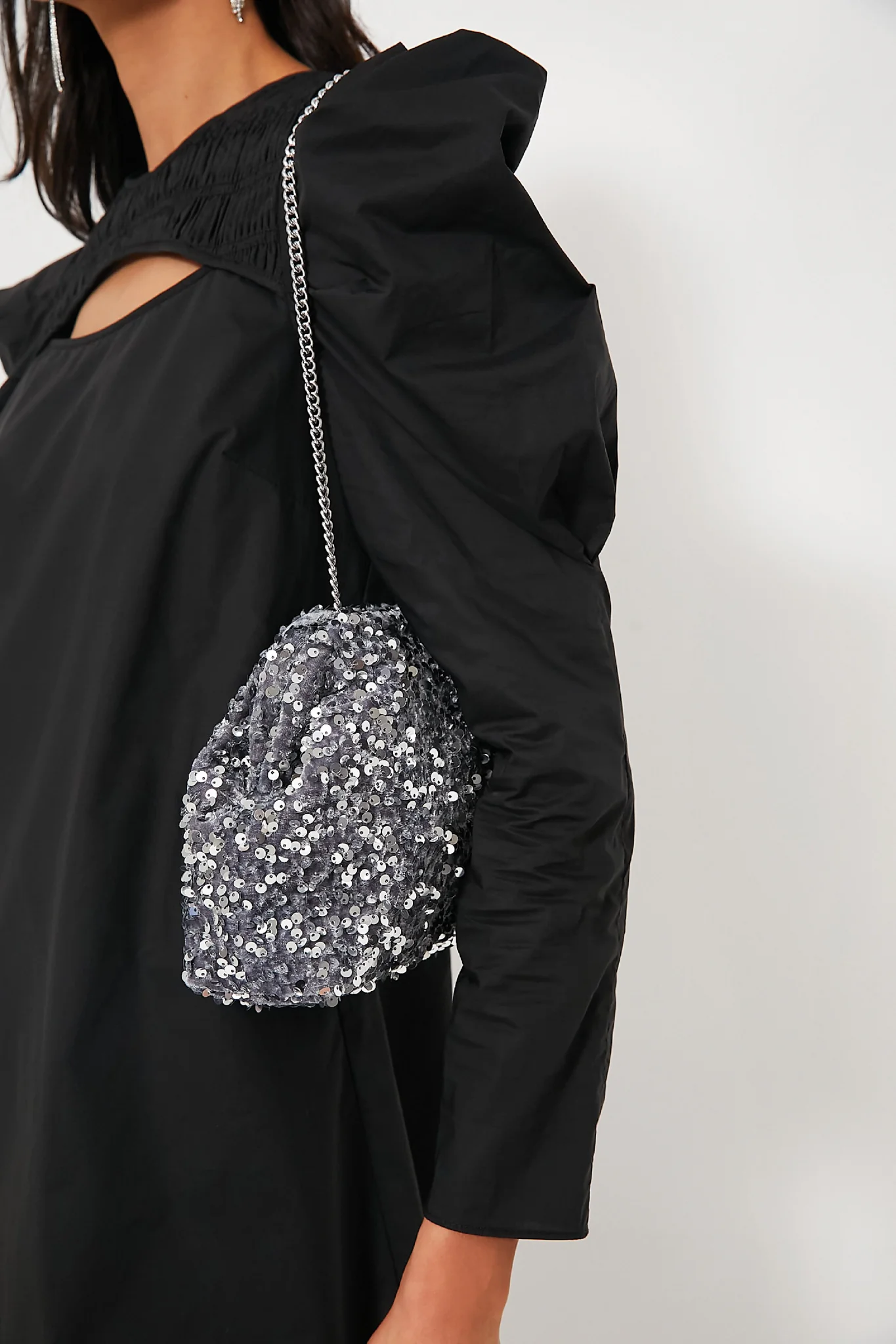 Silver Sparkle Clutch - Image 3