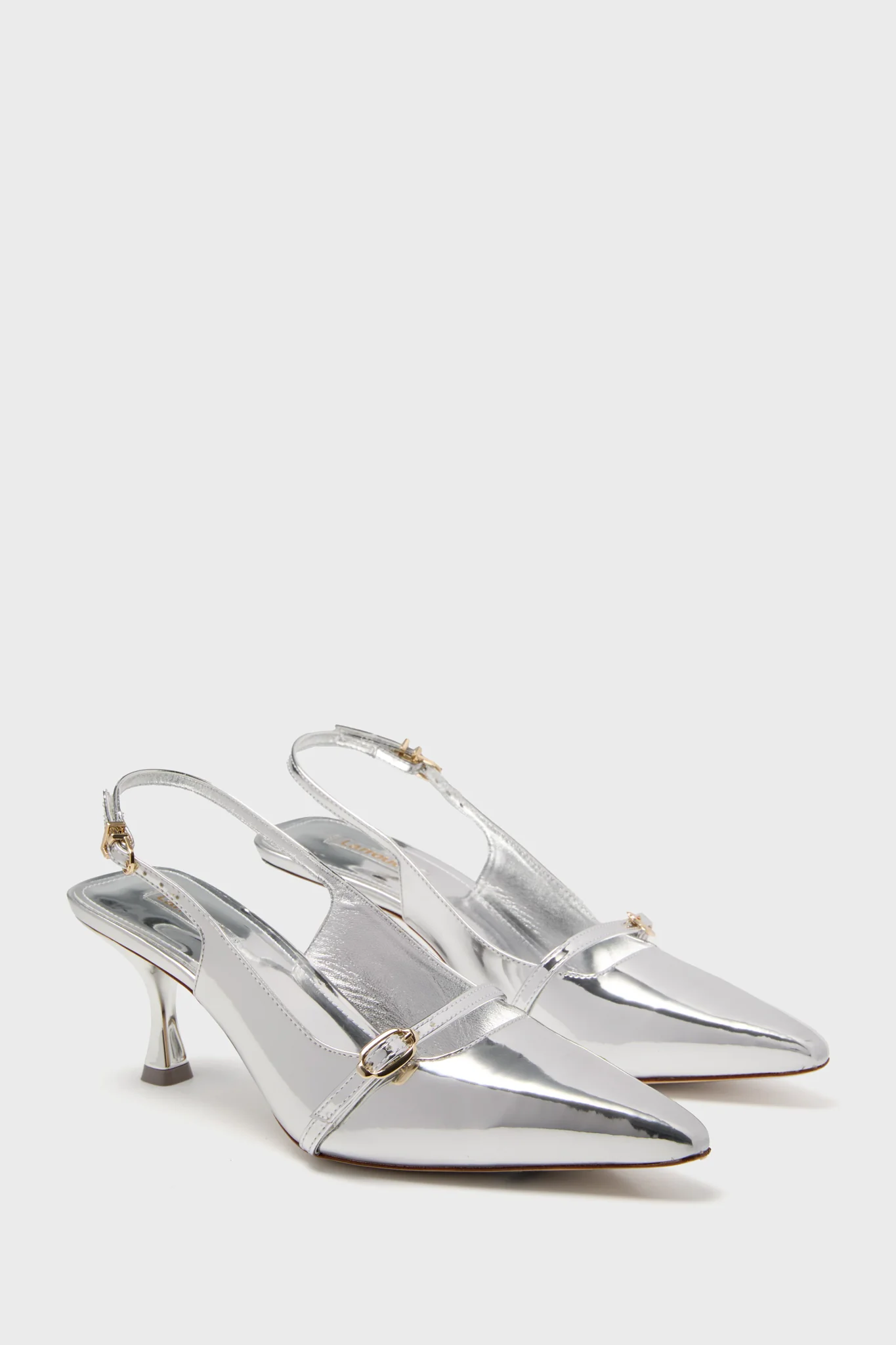 Silver Specchio Ines Pump - Image 4